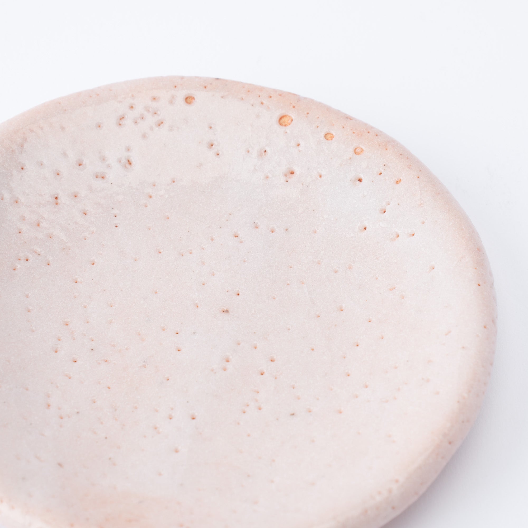 Shino Blush Sauce Plate