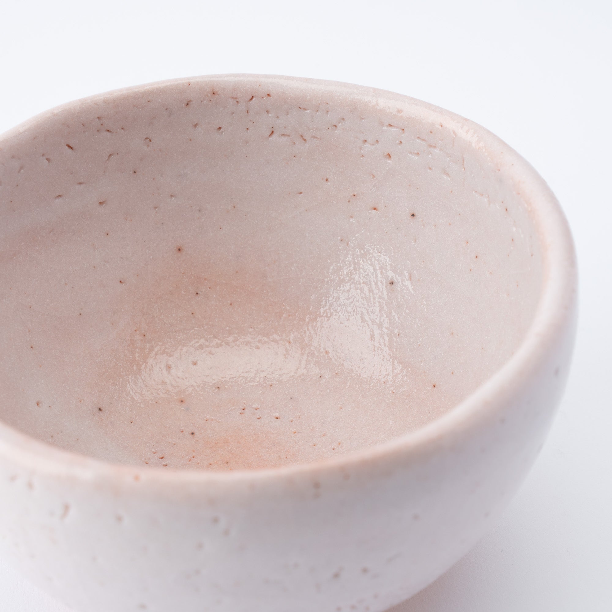 Shino Blush Matcha Bowl