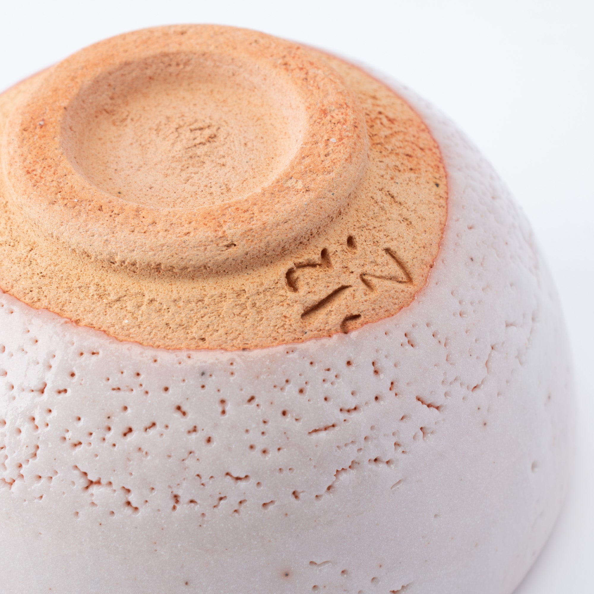 Shino Blush Matcha Bowl