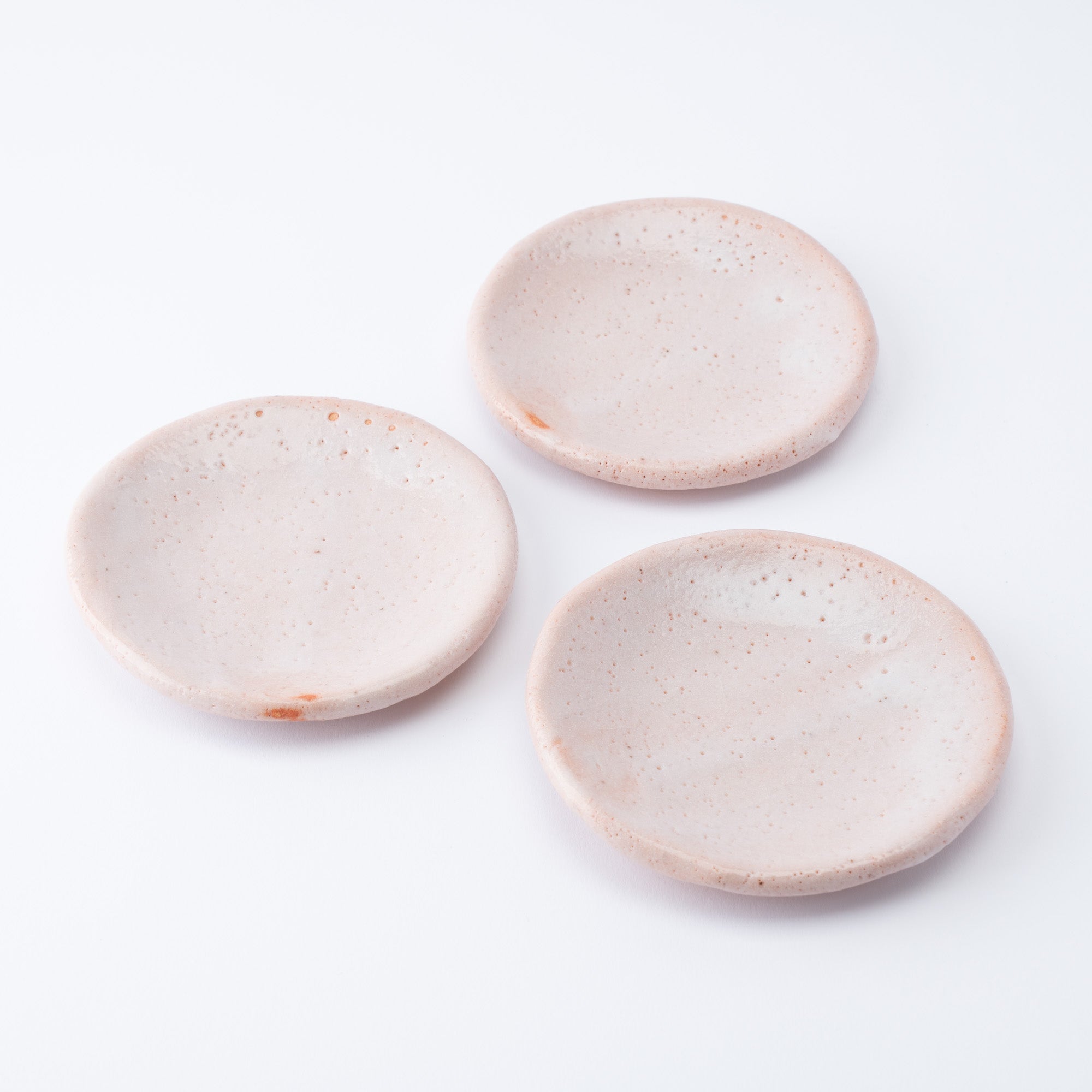 Shino Blush Sauce Plate