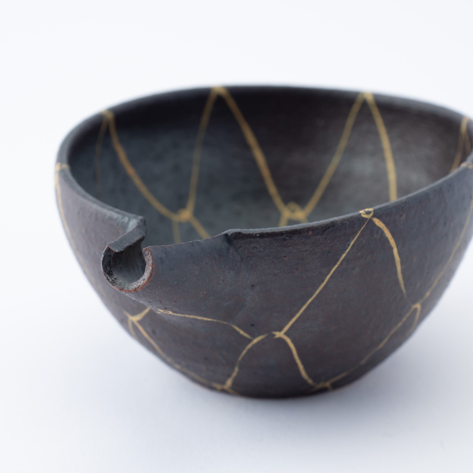 Jarra de sake Kinsai Mesh Design Katakuchi