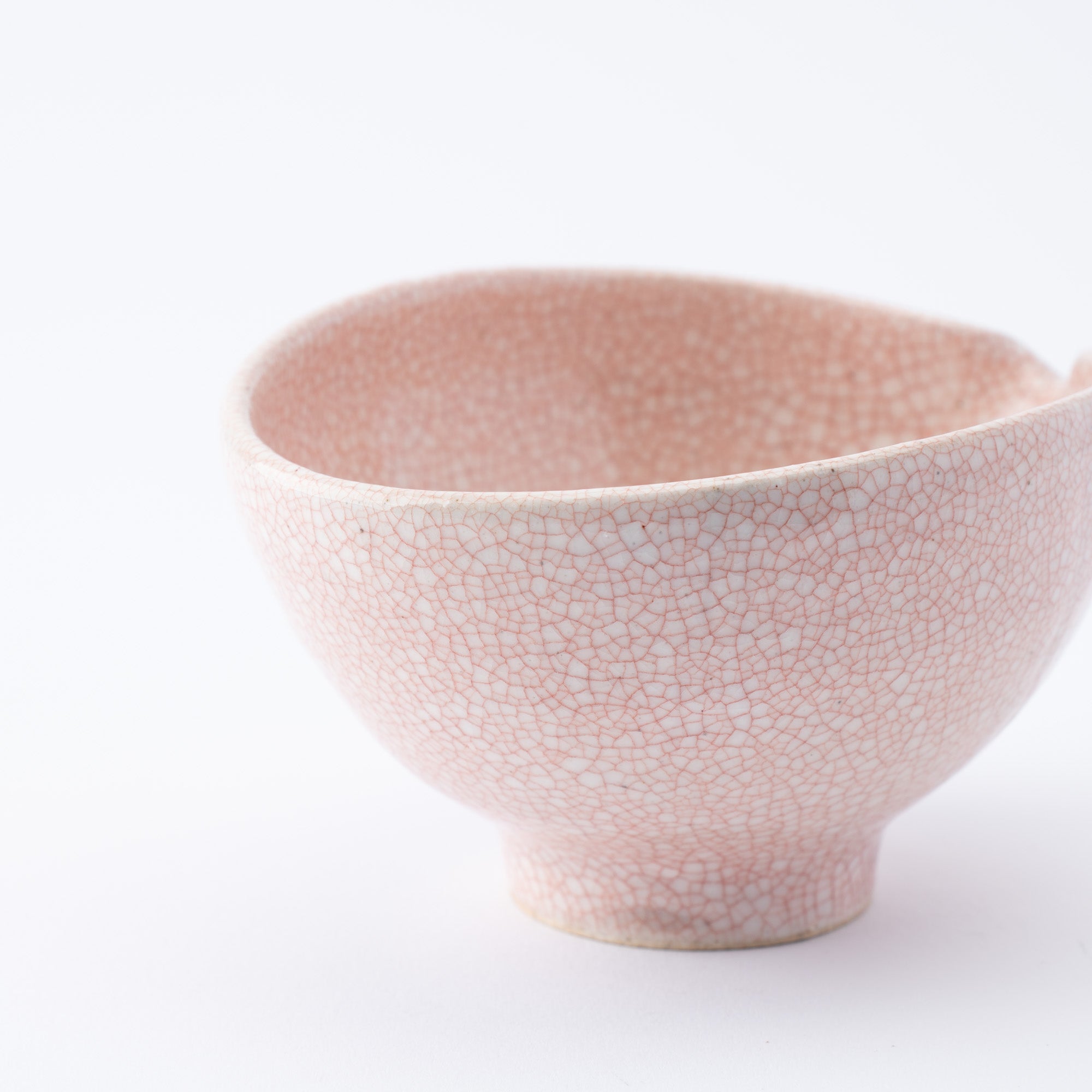 Pink Kannyu Katakuchi Sake Set