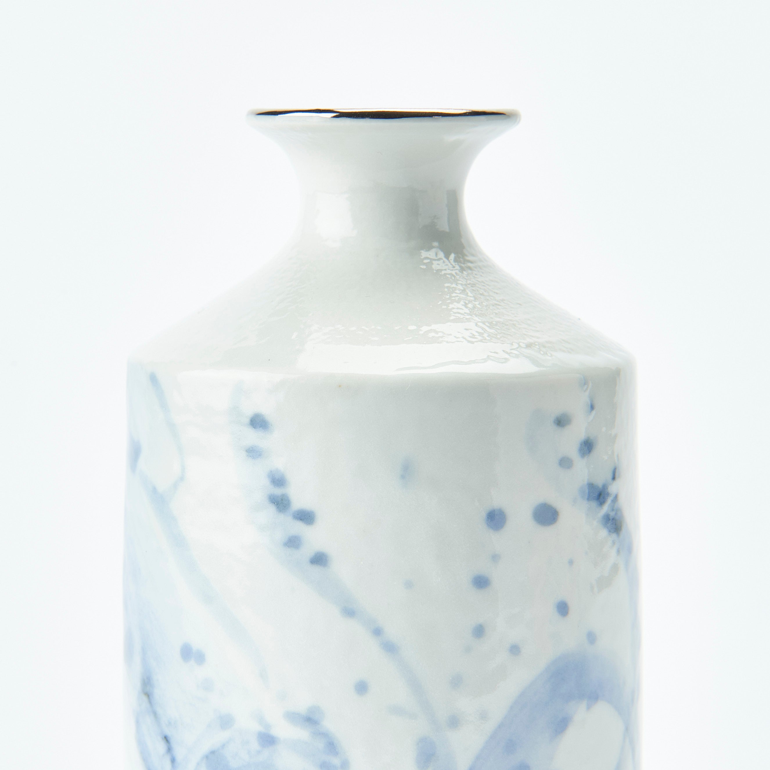 Sea Creatures in Blue Sake Set