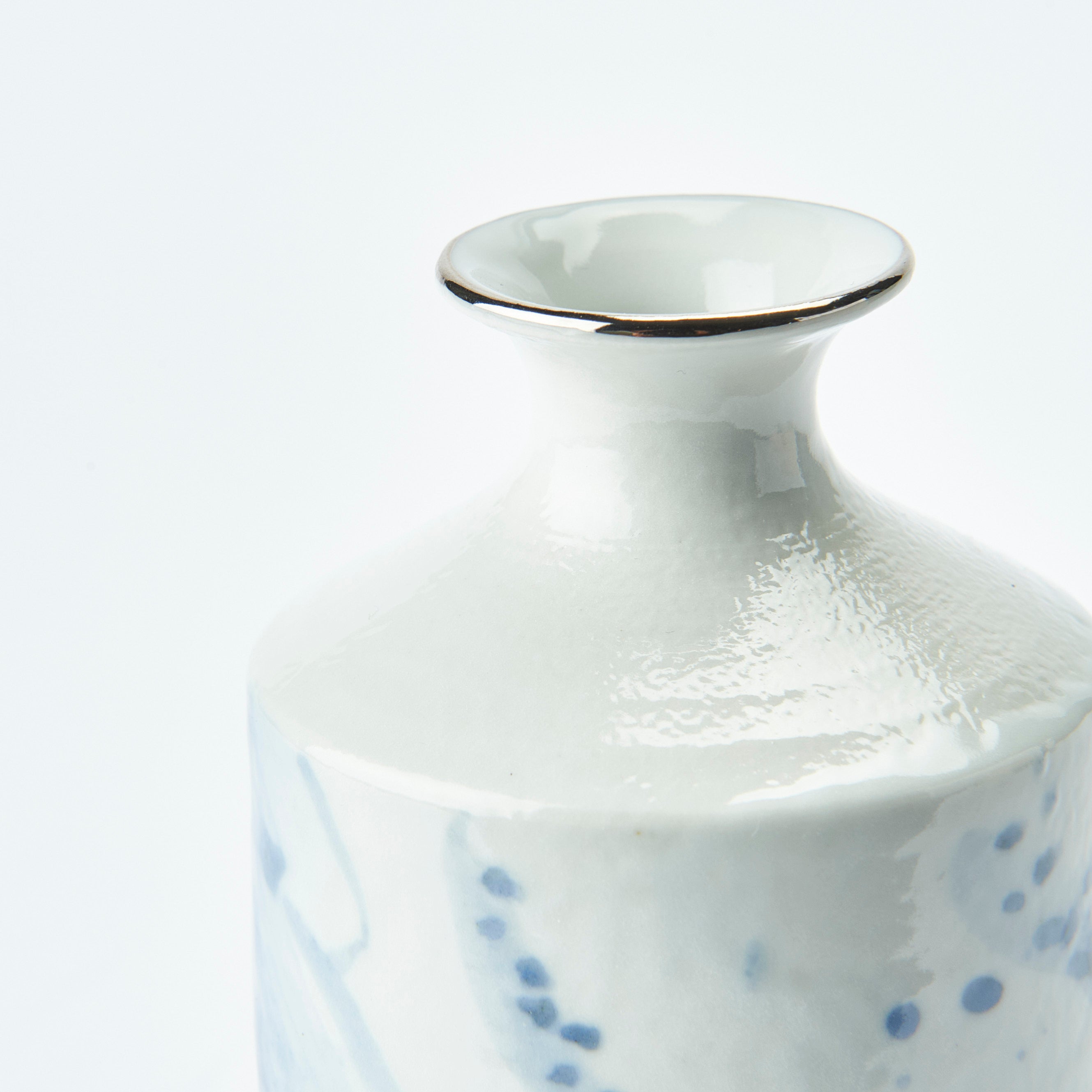 Sea Creatures in Blue Sake Set