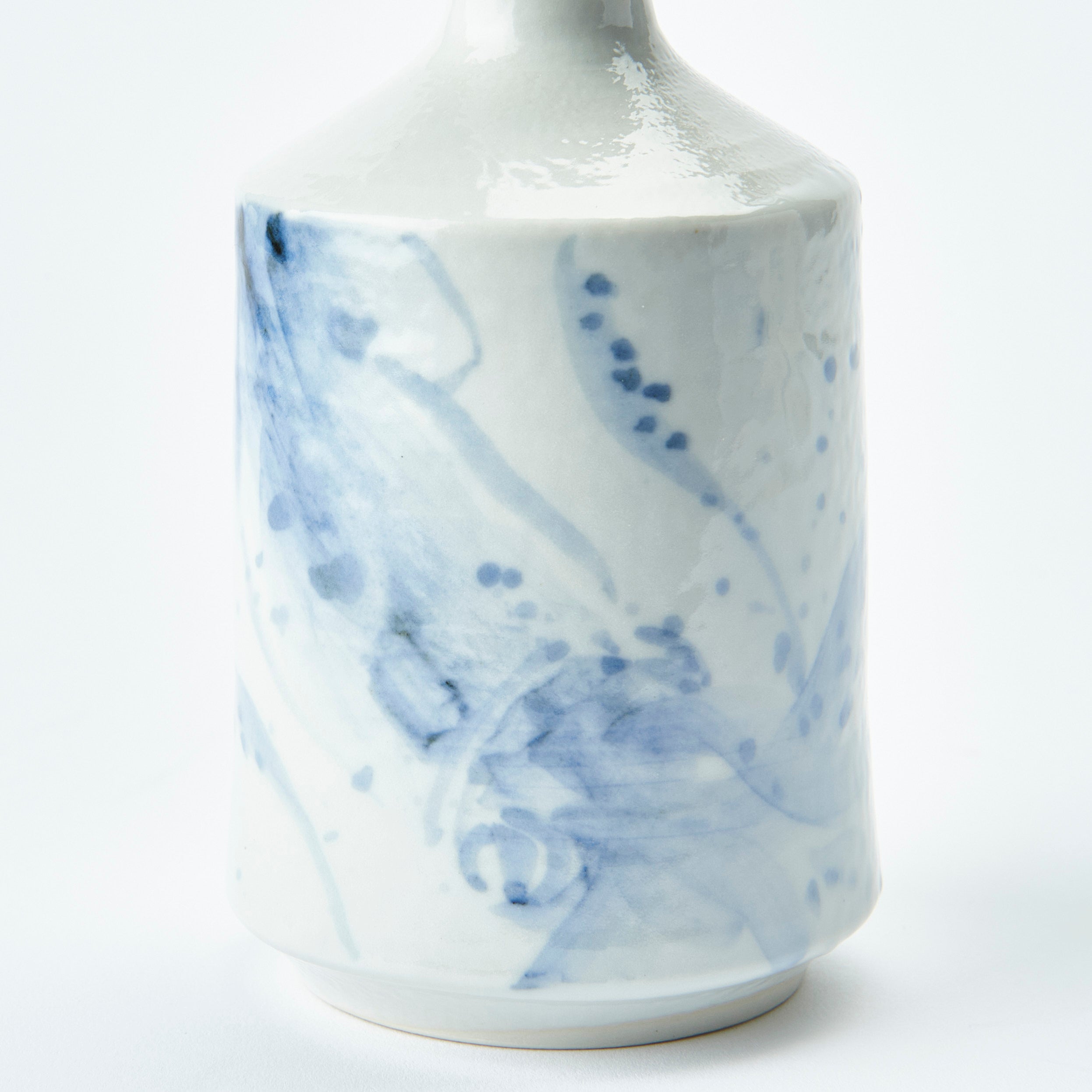 Sea Creatures in Blue Sake Set