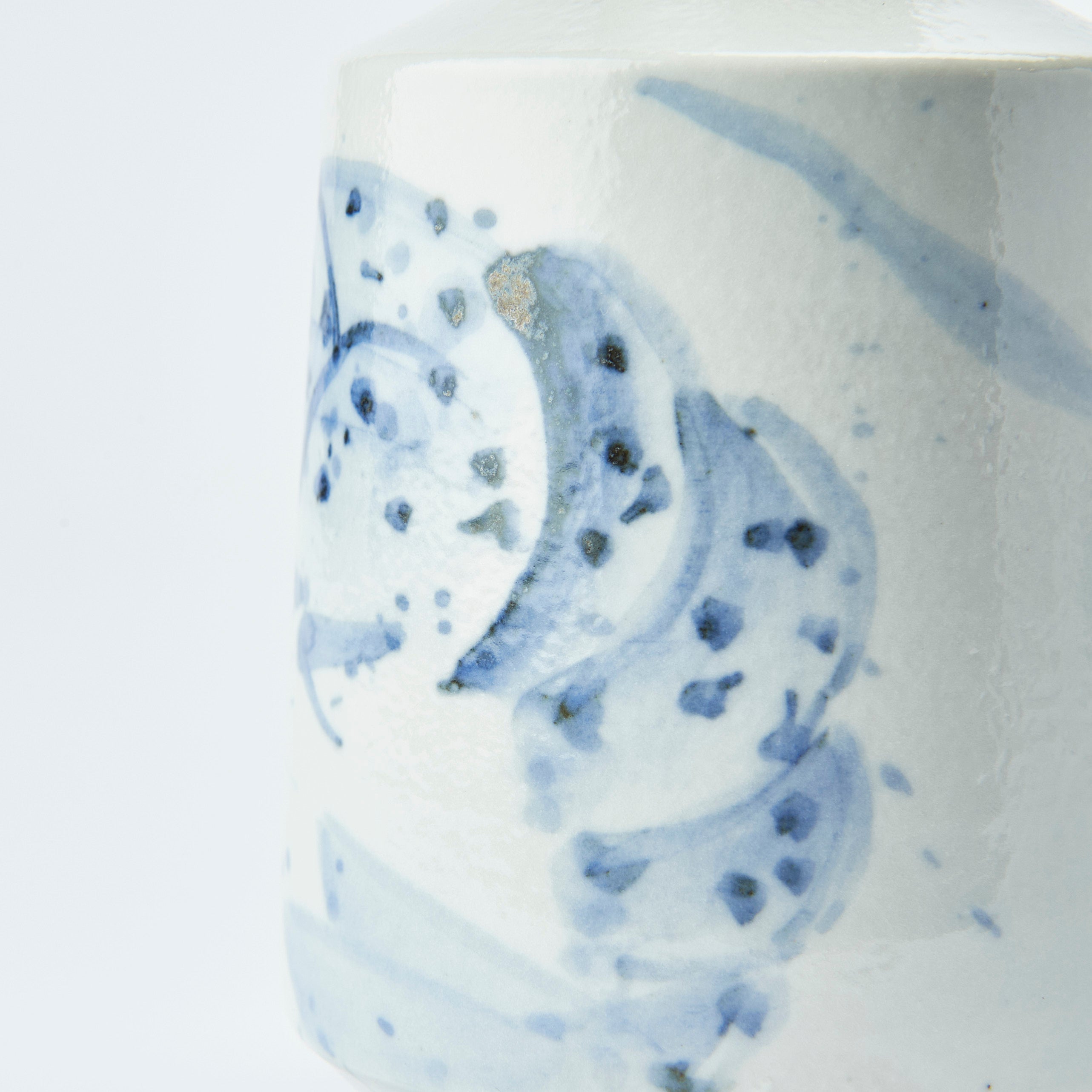 Sea Creatures in Blue Sake Set