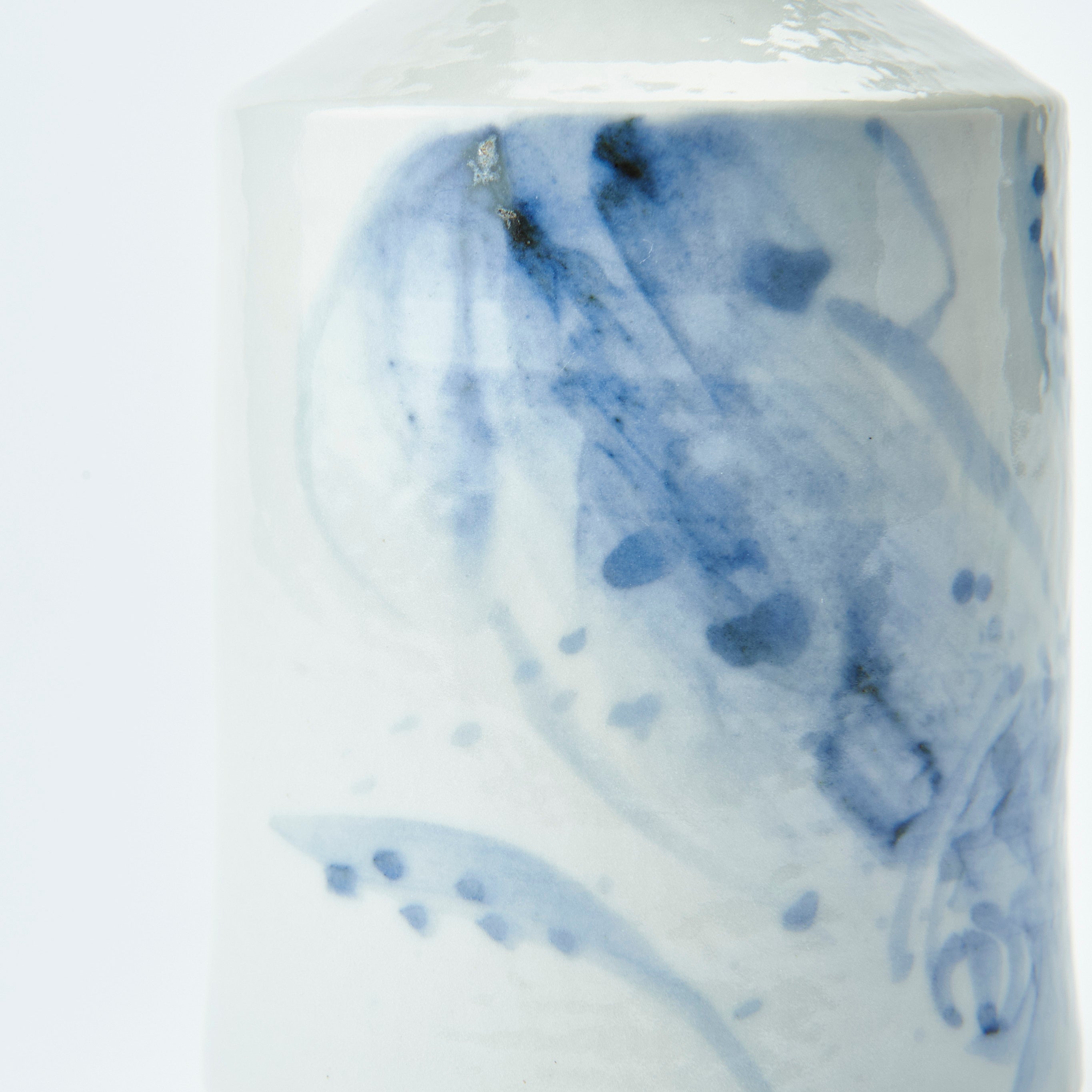 Sea Creatures in Blue Sake Set