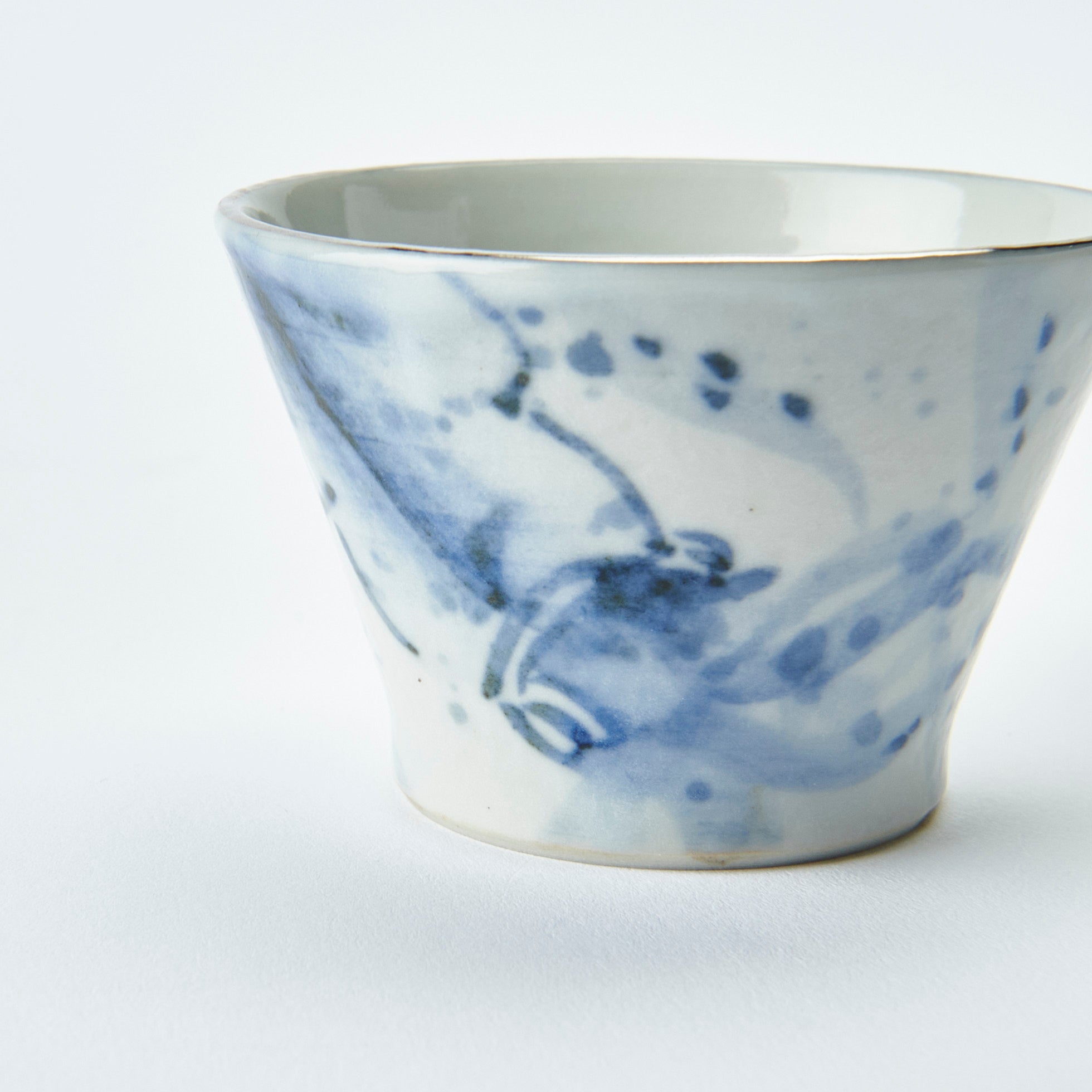 Sea Creatures in Blue Sake Set