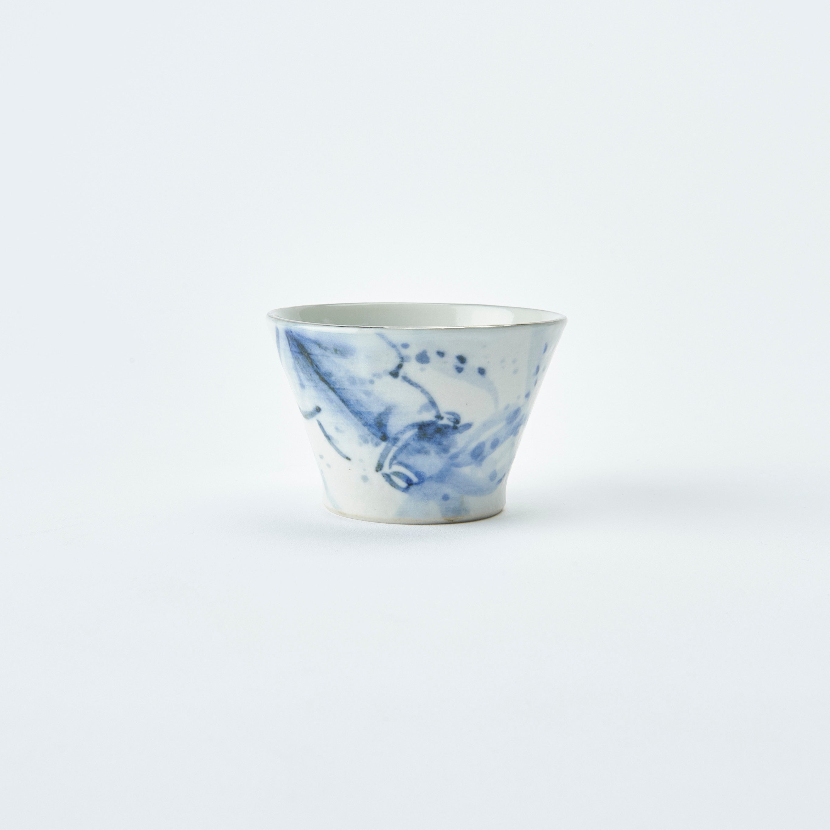 Sea Creatures in Blue Sake Set