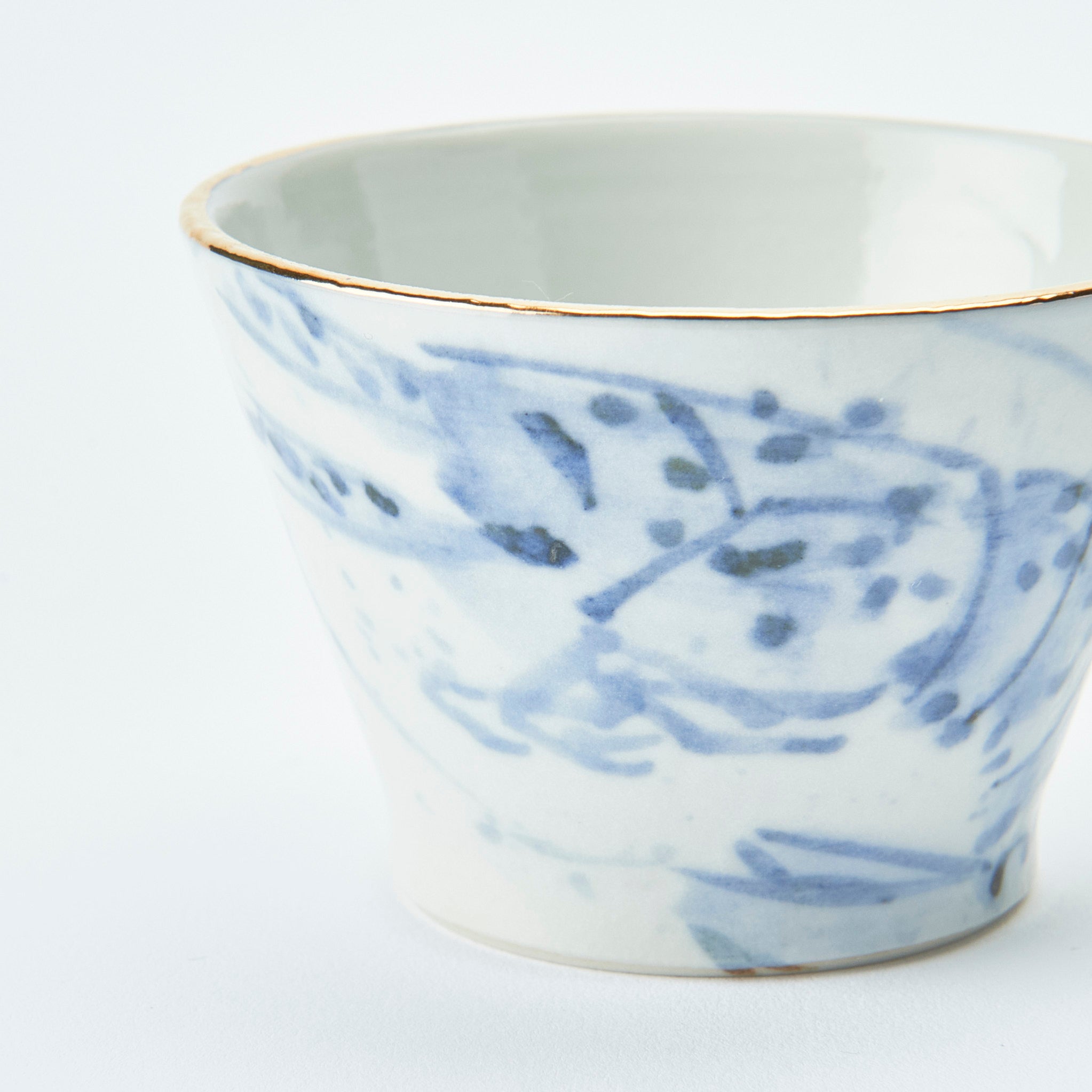 Sea Creatures in Blue Sake Set