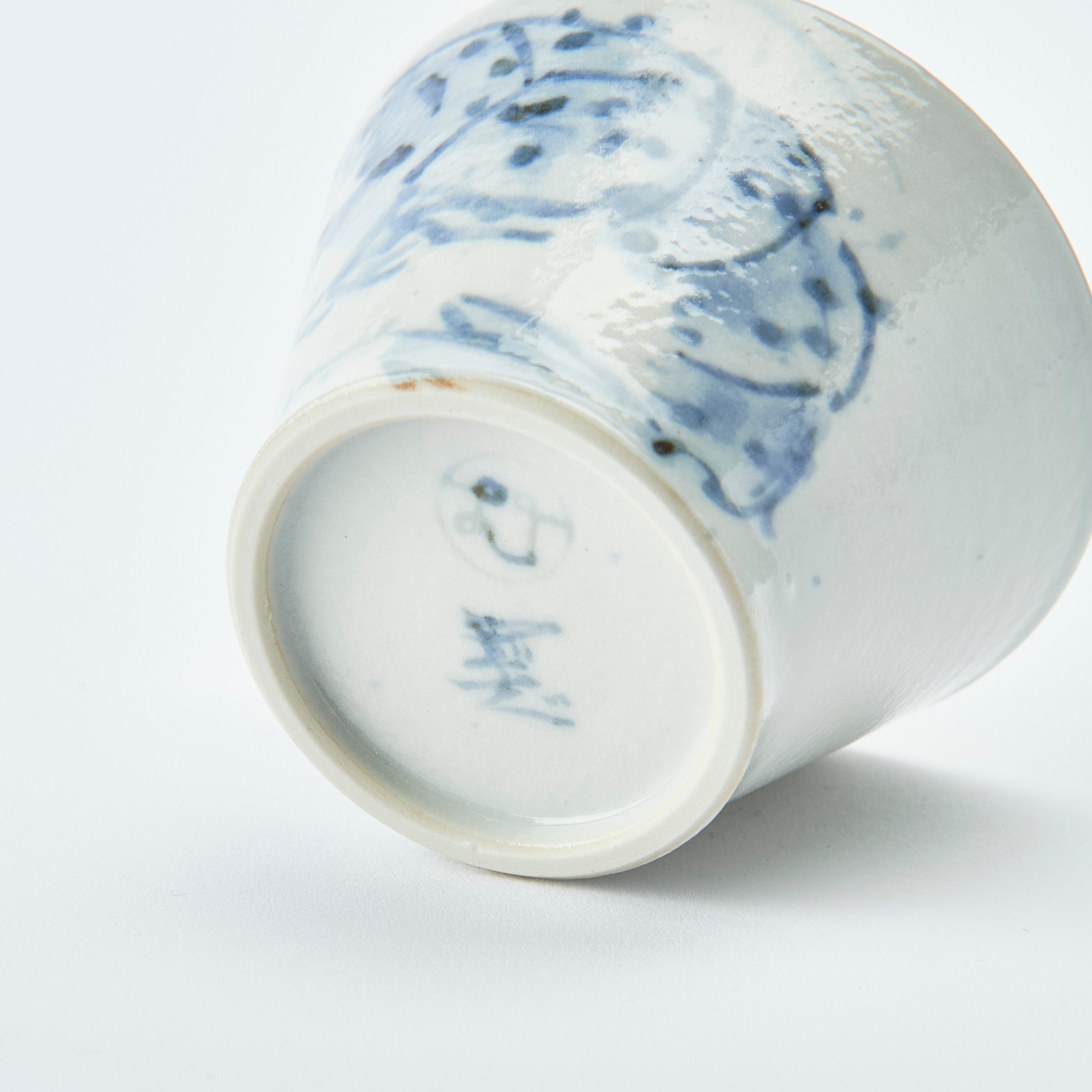 Sea Creatures in Blue Sake Set