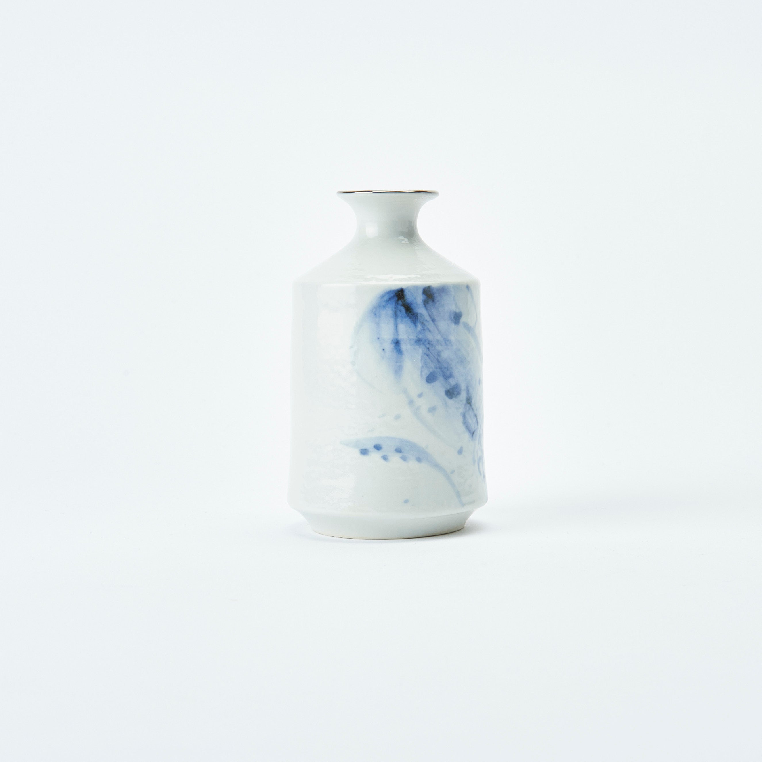 Sea Creatures in Blue Sake Set