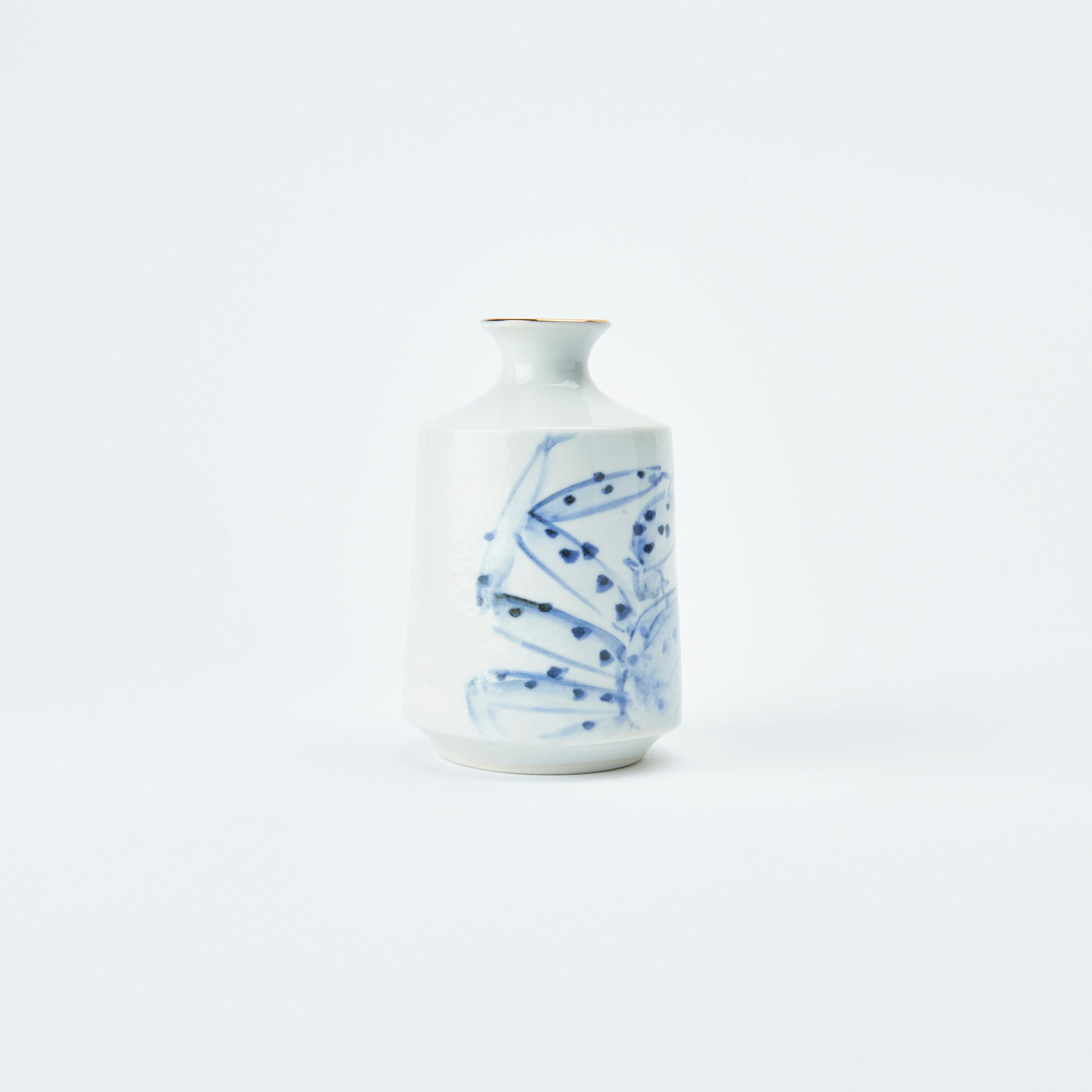 Sea Creatures in Blue Sake Set