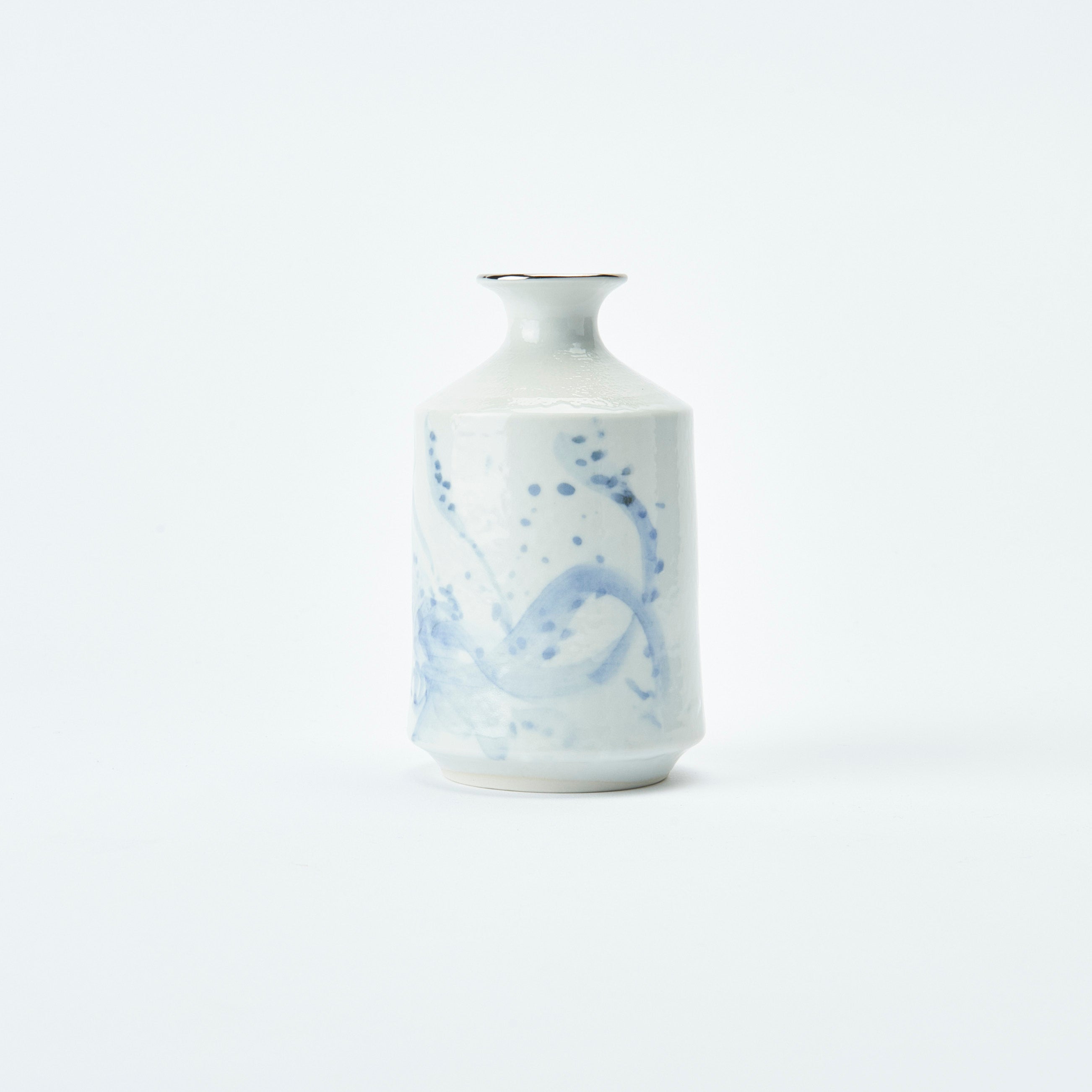 Sea Creatures in Blue Sake Set