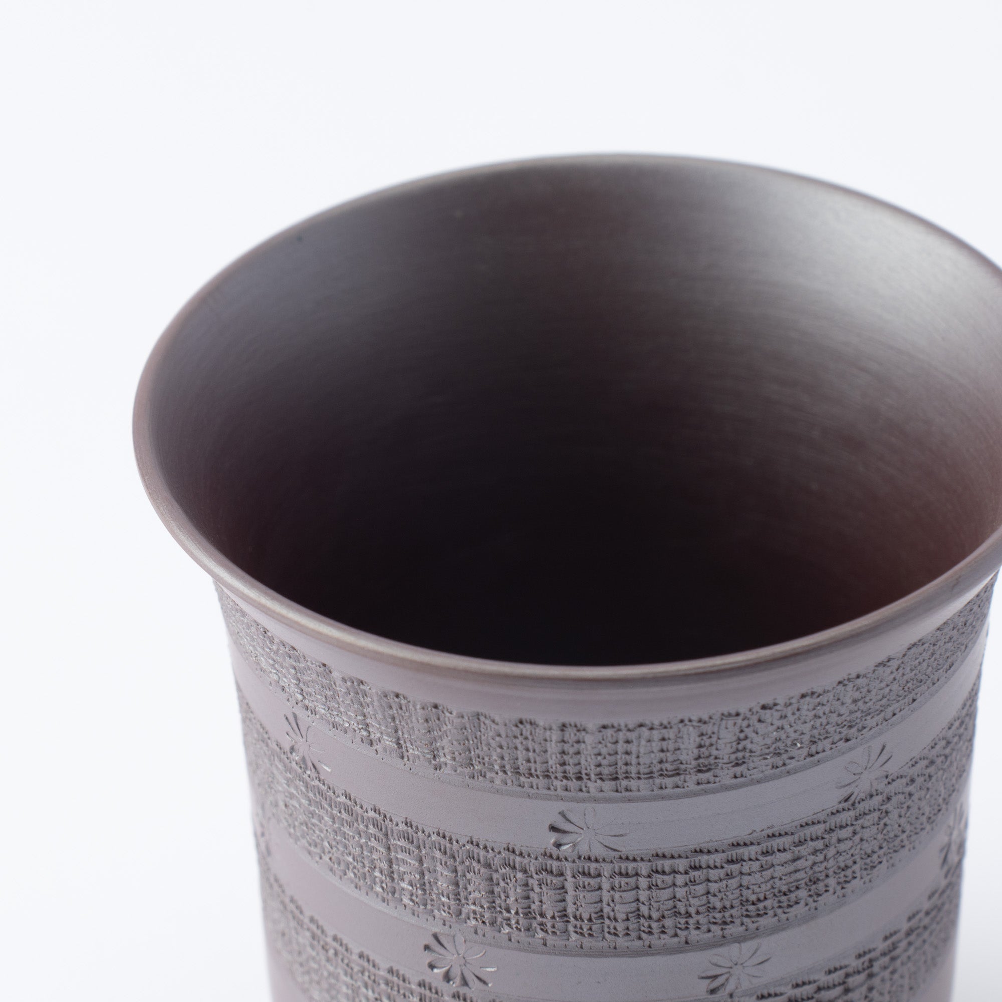 Floral Carving Japanese Tea Set