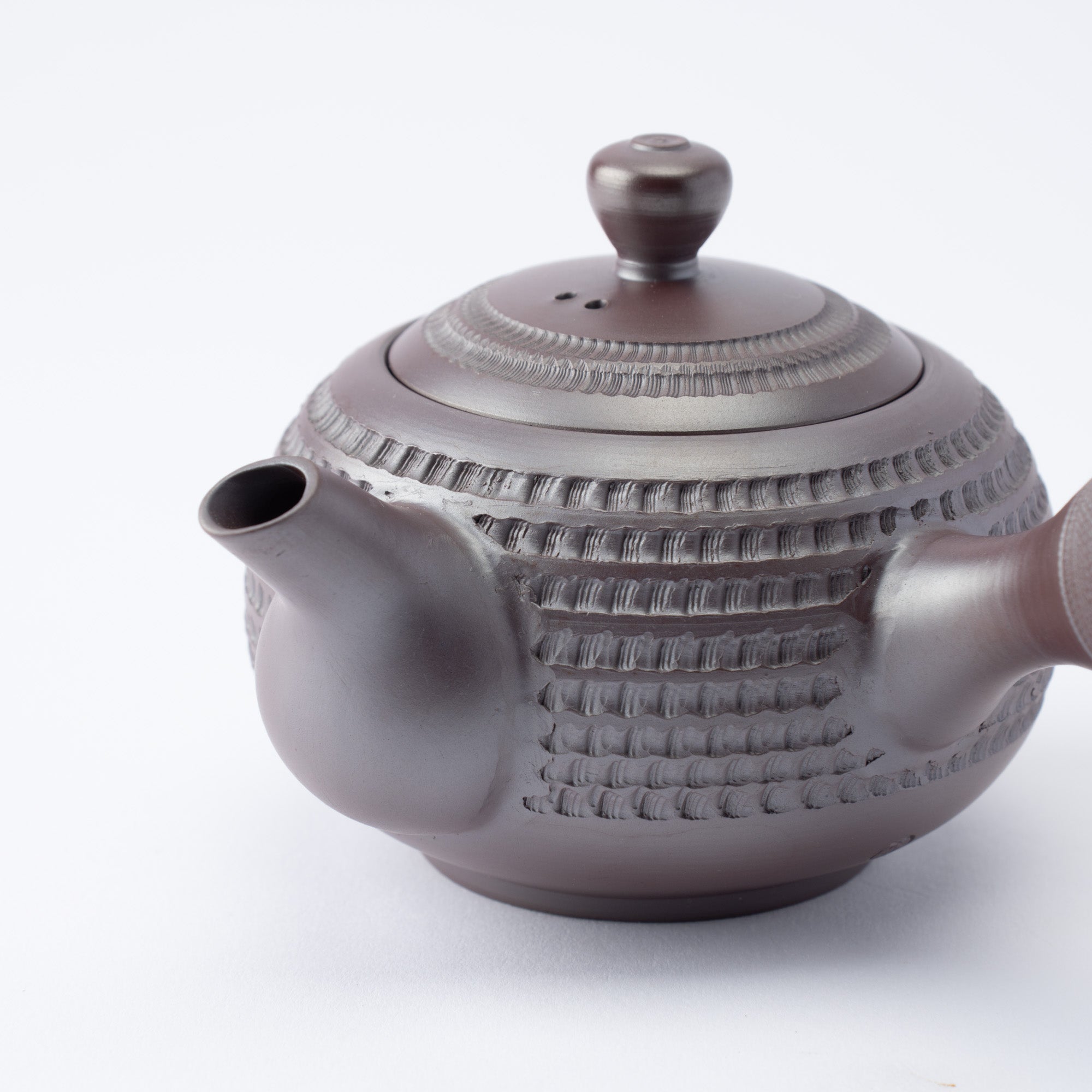 Linear Carving Japanese Tea Set