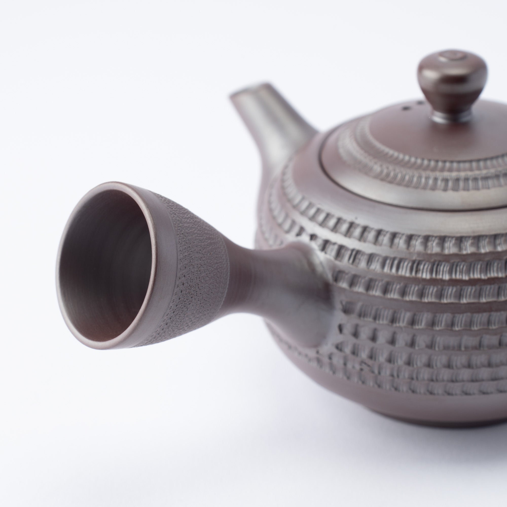 Linear Carving Japanese Tea Set