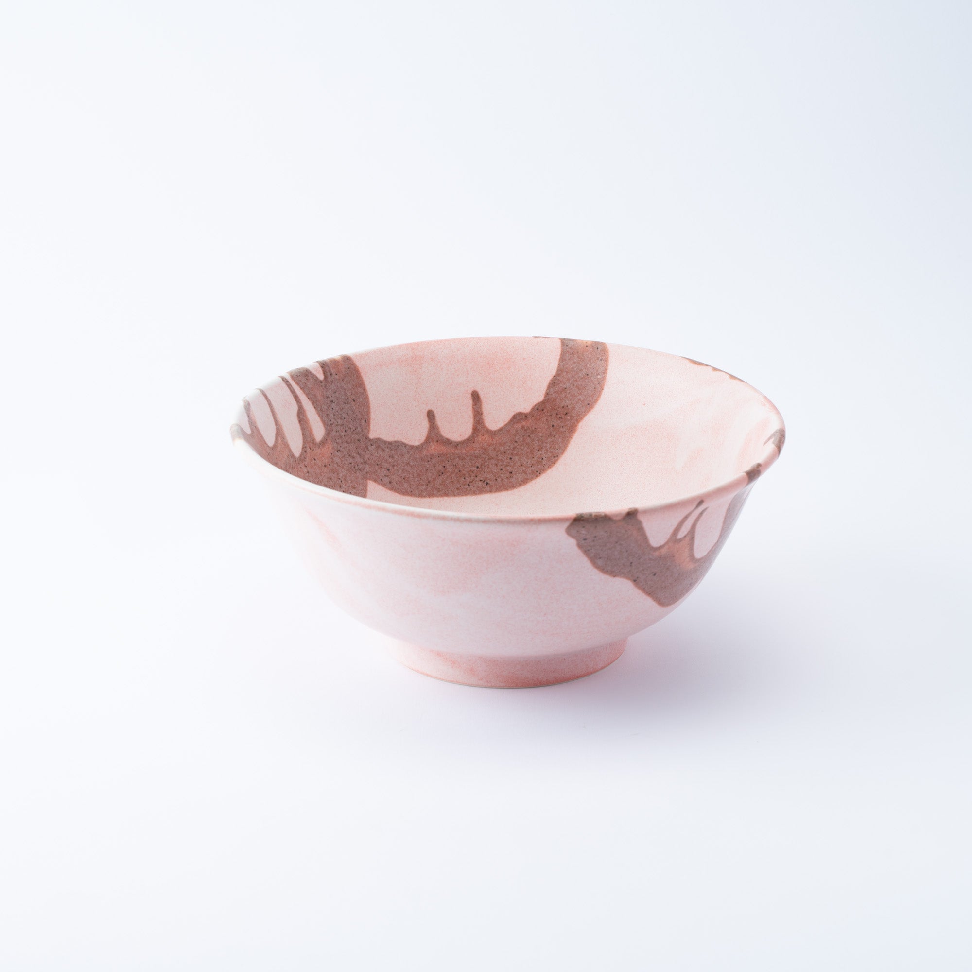 Earthy Stroke Pink Ramen Bowl 8.9 IN