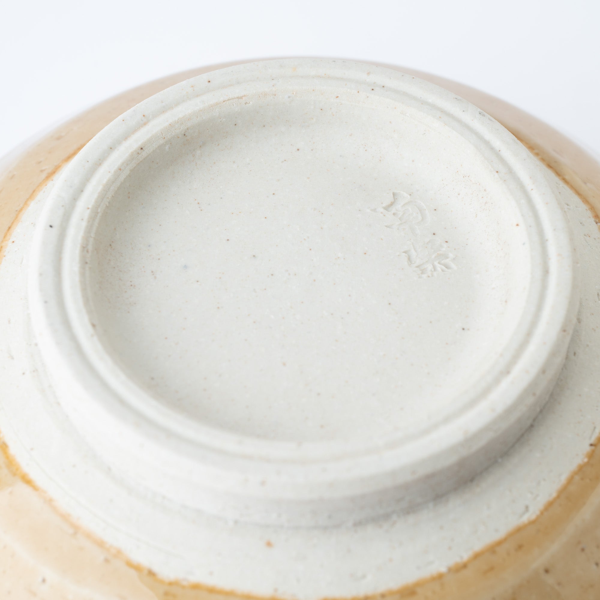 Light Brown Deep Mortar with Spout 7.1 In