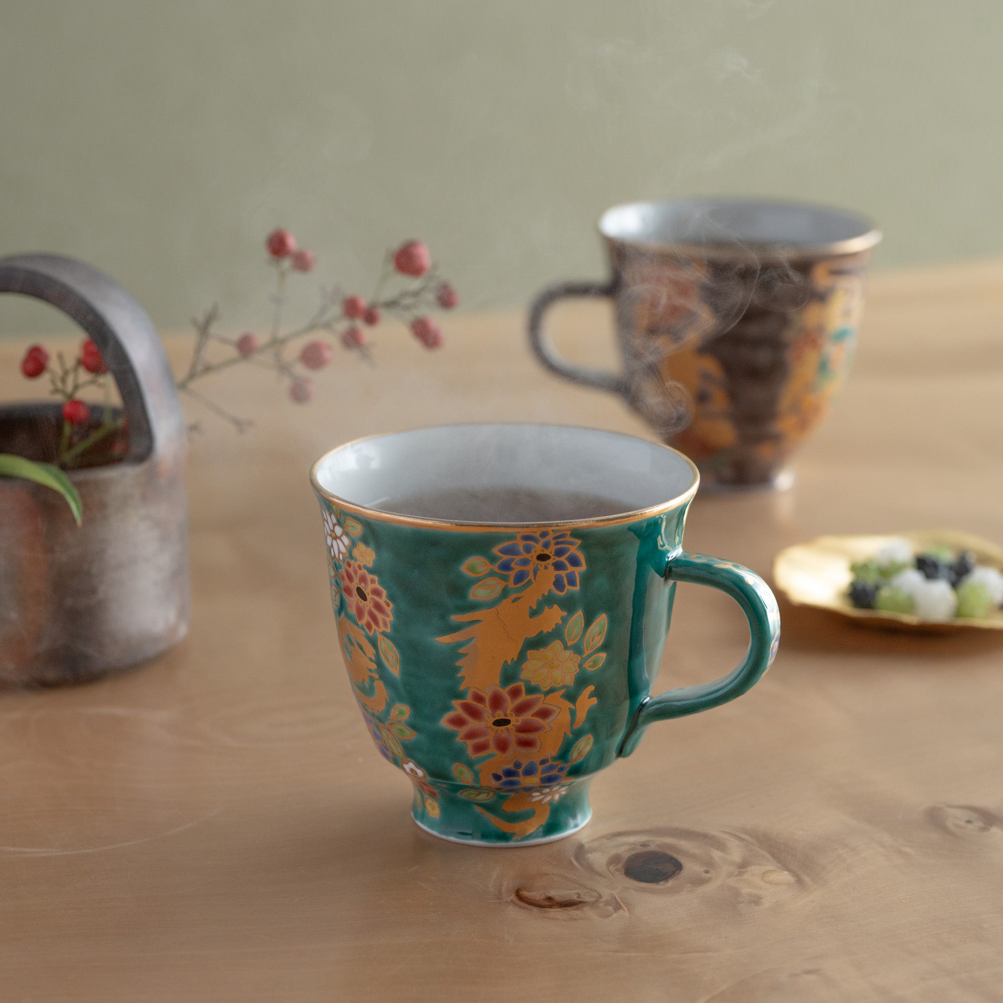 Animals and Florals Mug