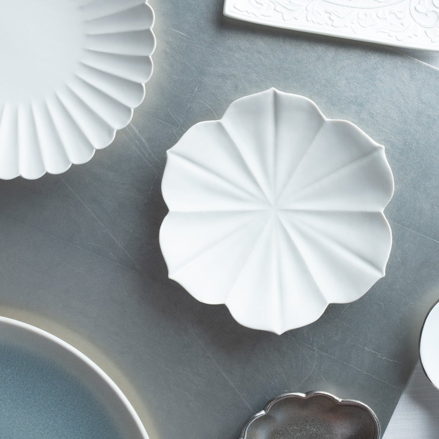 RYOUKA Lotusblüten-Beilagenteller