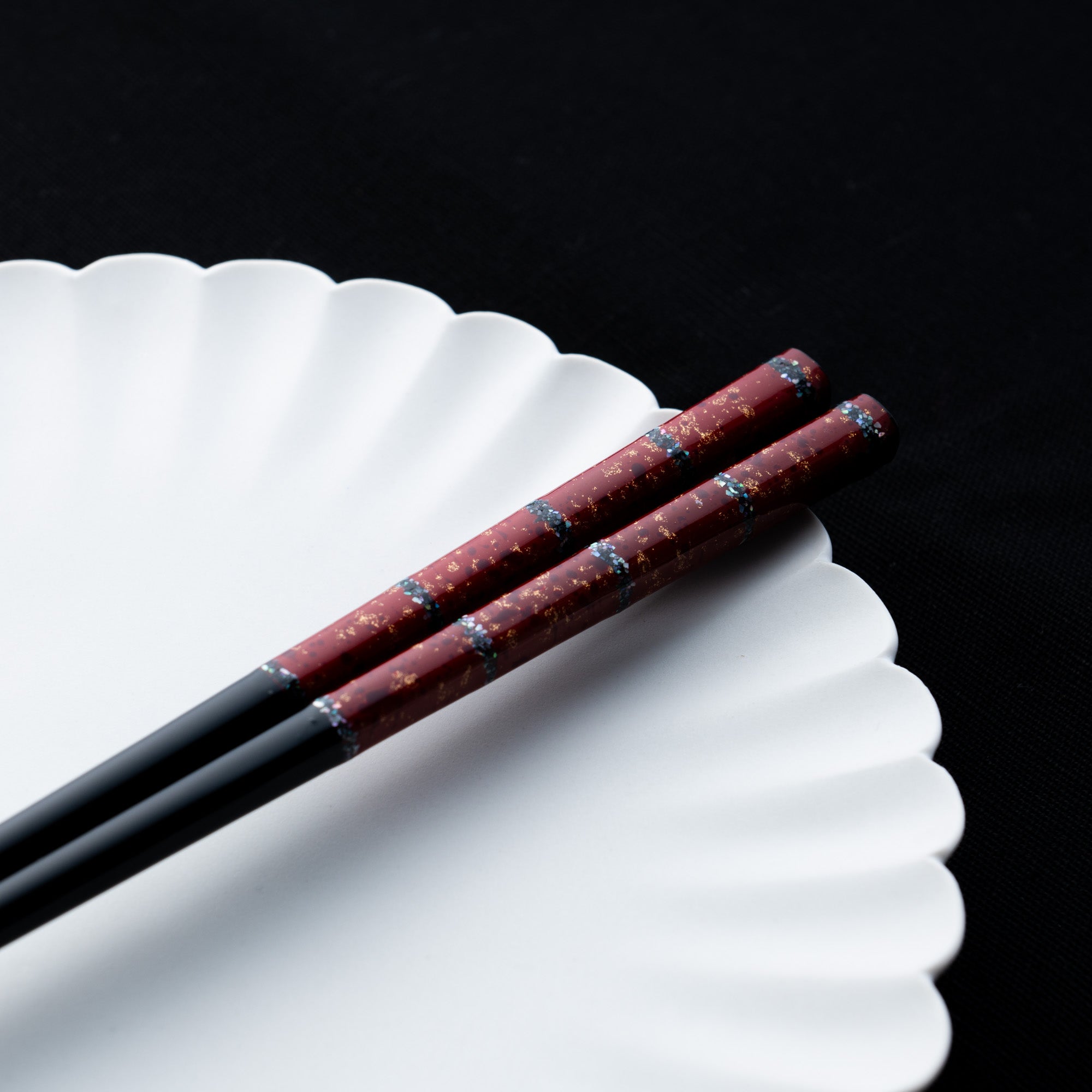 Starlit Shell Inlay Chopsticks Pair Set