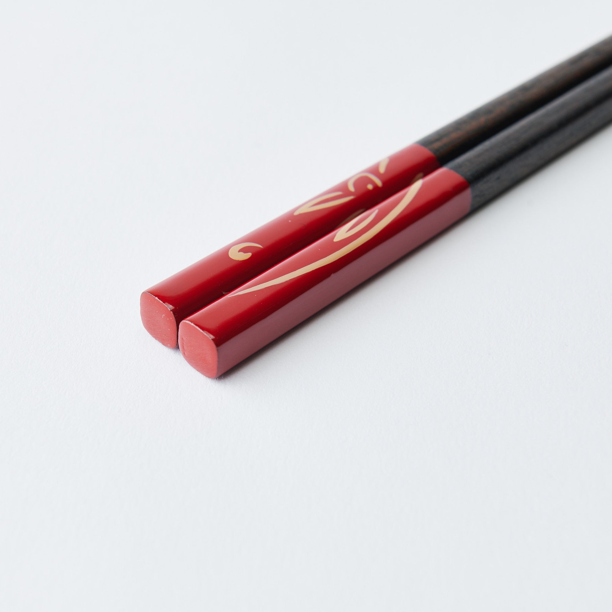 Goldenes Kaninchen-Essstäbchen-Paar-Set