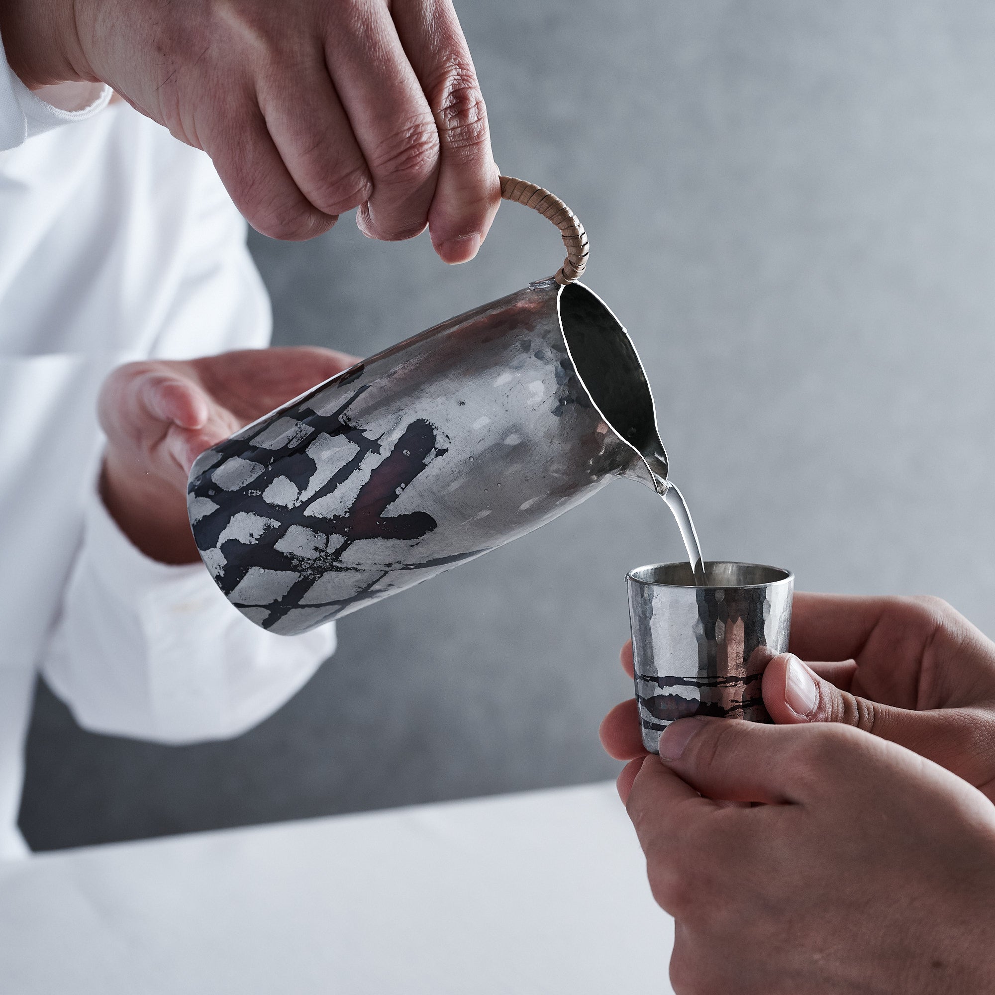 Tin-Lined Chirori Sake Carafe 12 fl oz