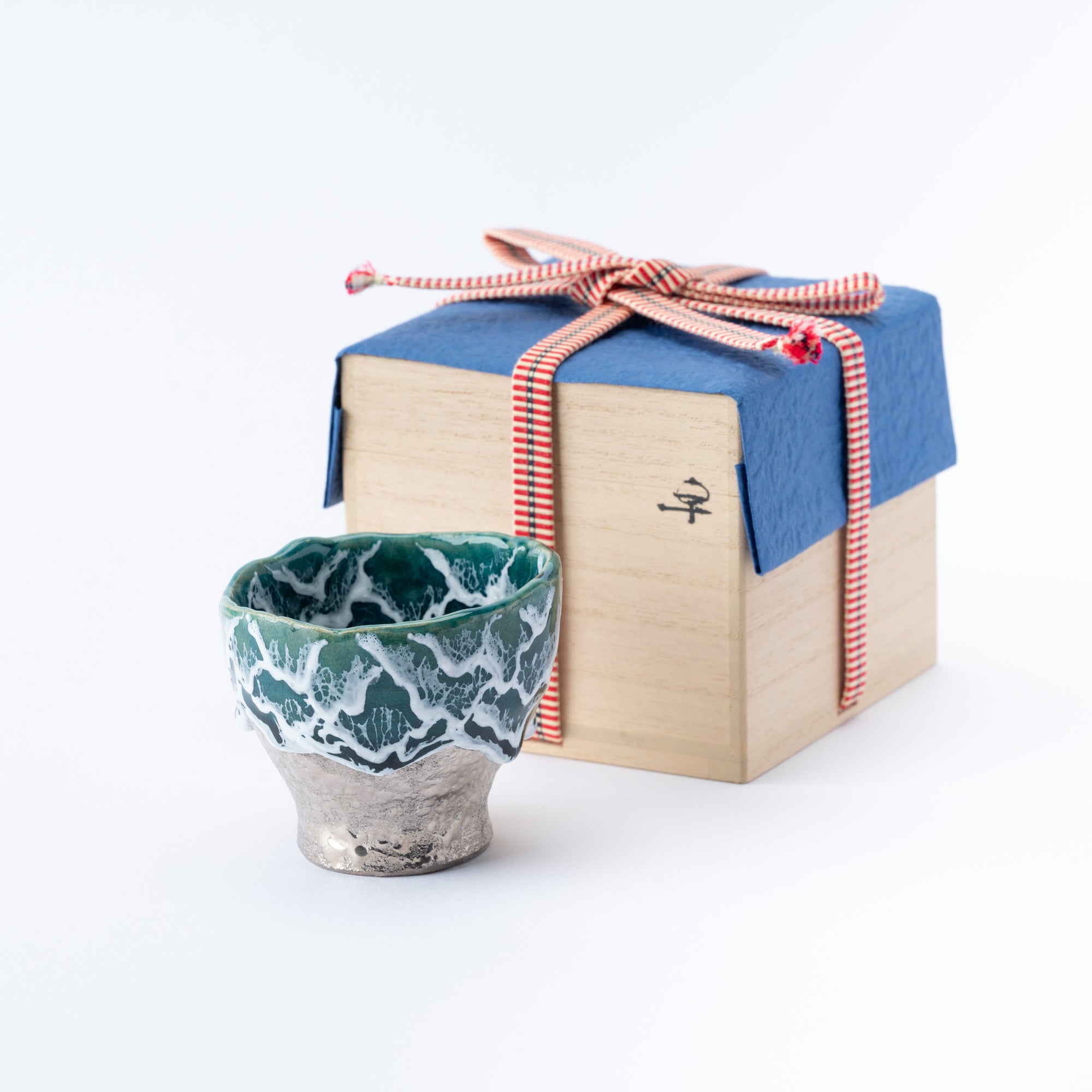 Sazameku Cascade Tall Guinomi Sake Cup