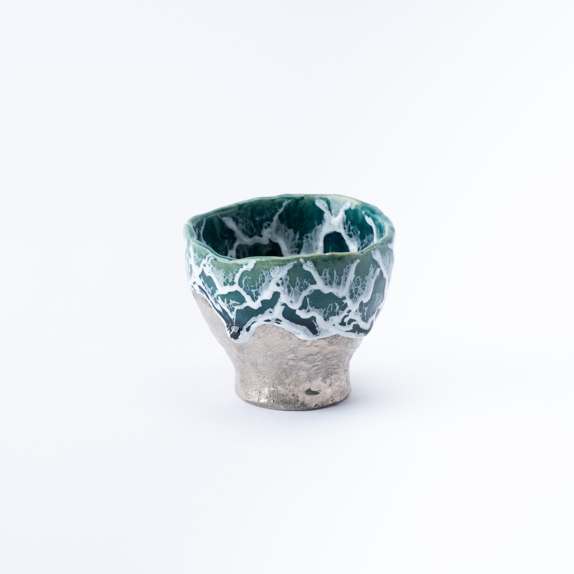 Sazameku Cascade Tall Guinomi Sake Cup