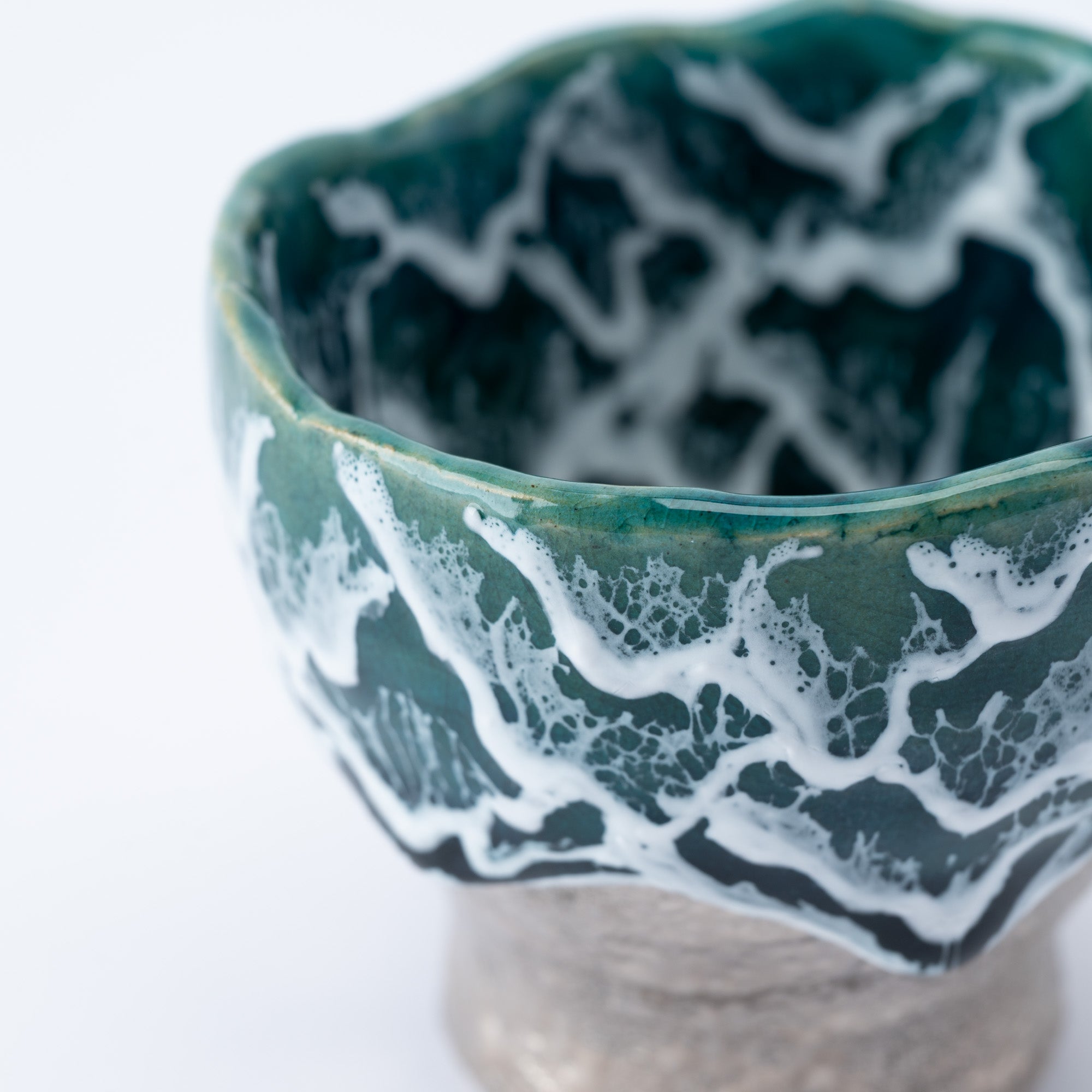 Sazameku Cascade Tall Guinomi Sake Cup