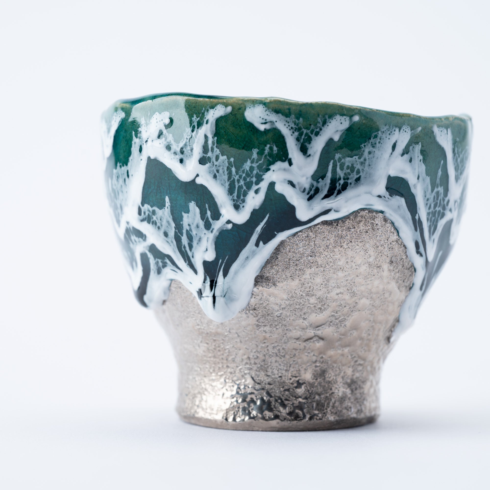 Sazameku Cascade Tall Guinomi Sake Cup