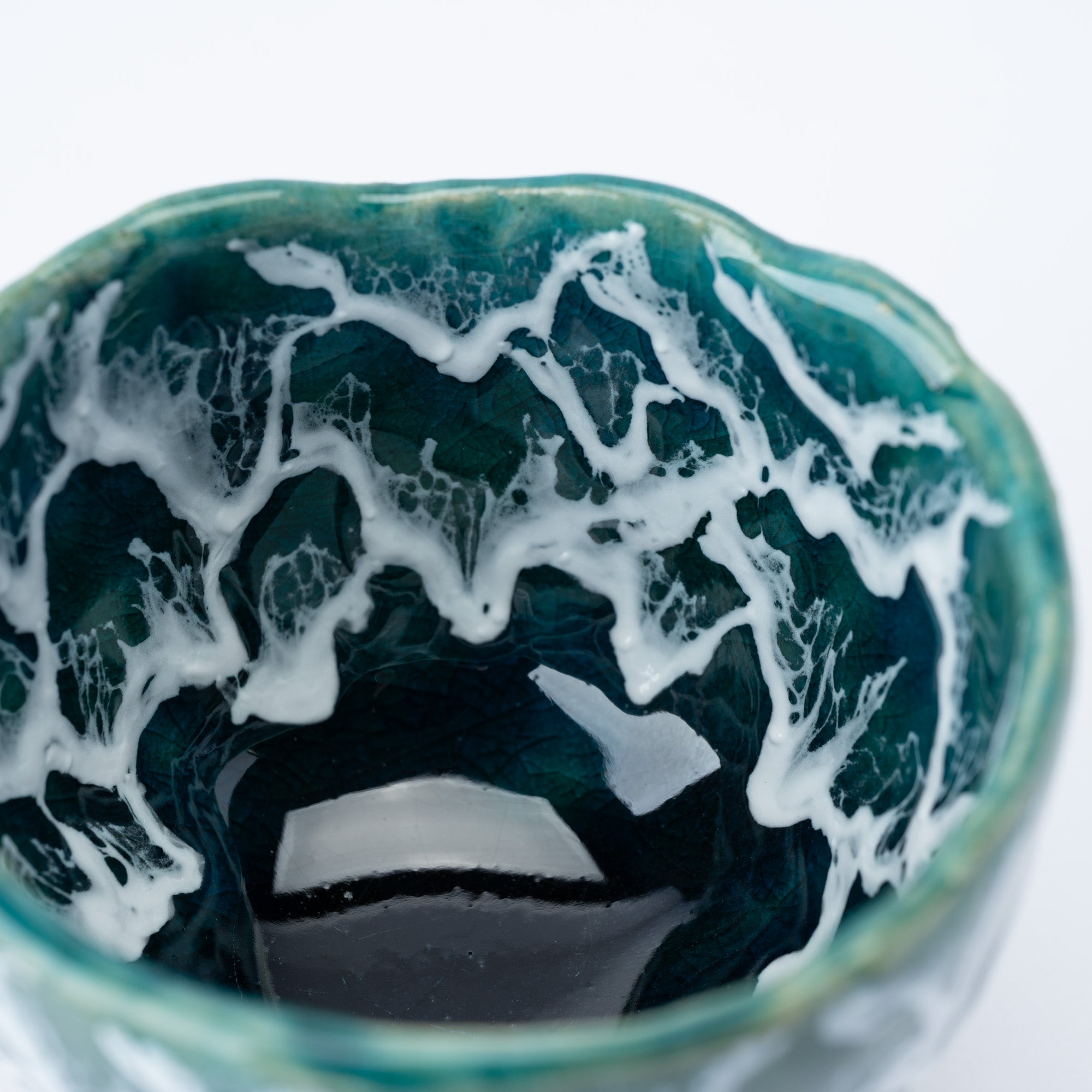 Sazameku Cascade Tall Guinomi Sake Cup