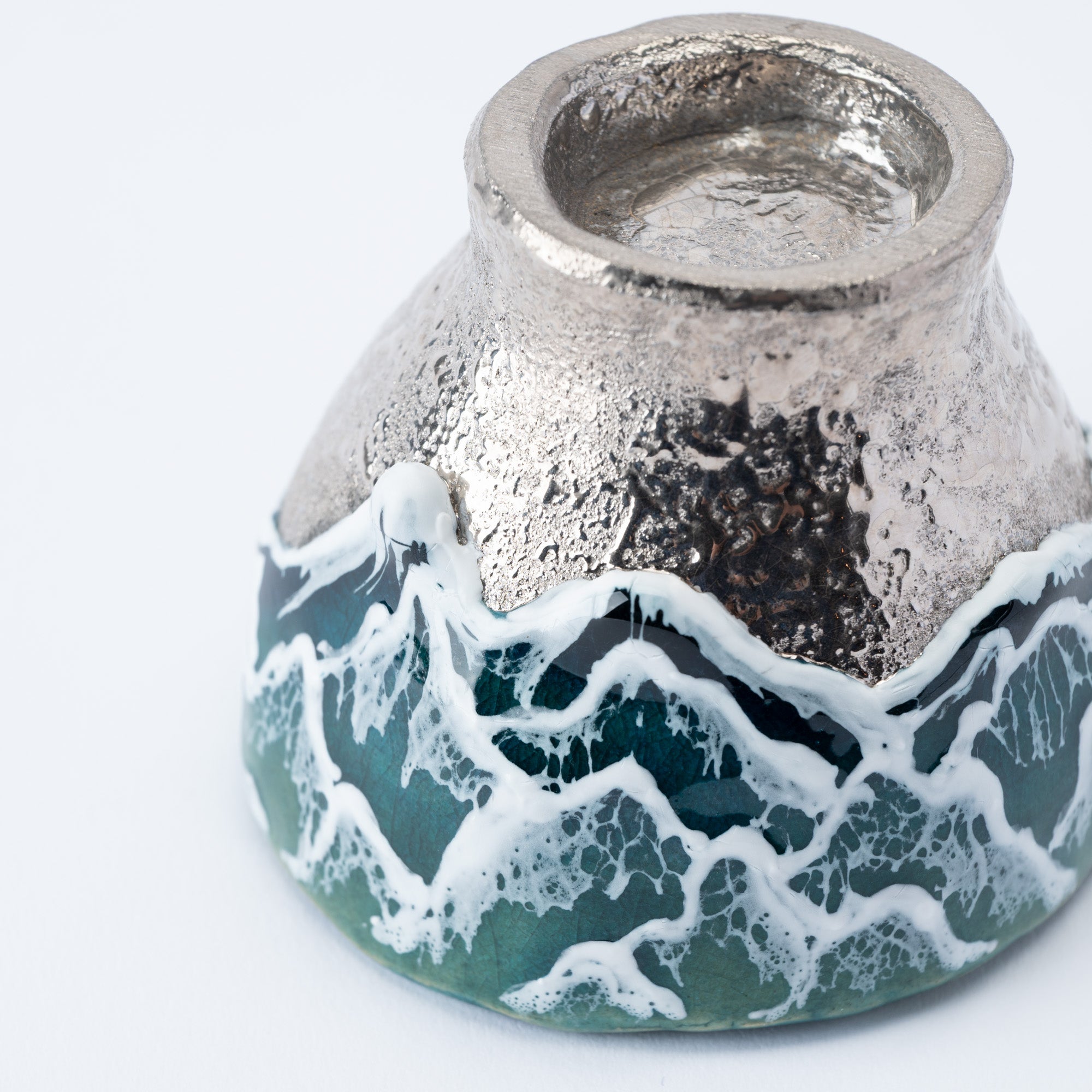 Sazameku Cascade Tall Guinomi Sake Cup