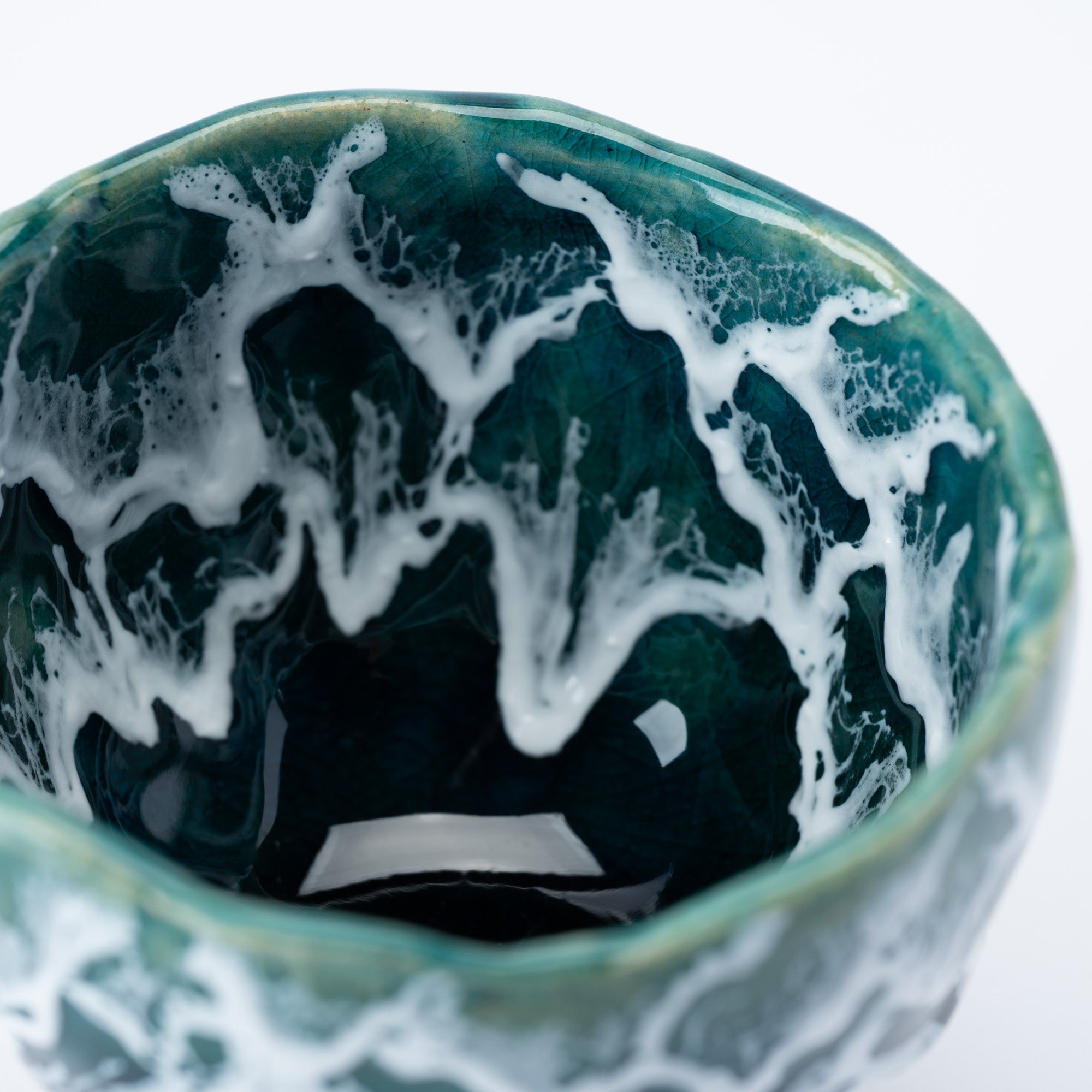 Sazameku Cascade Tall Guinomi Sake Cup