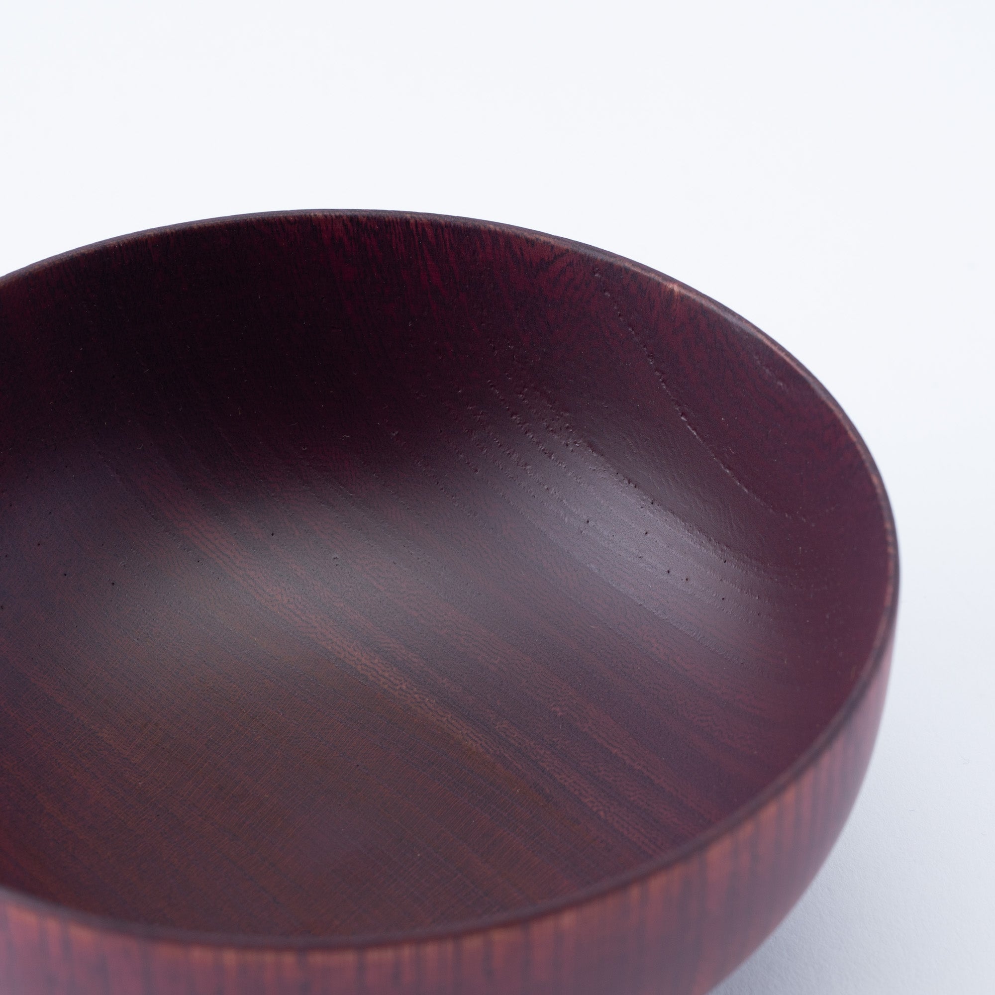 Purple Matte Wipe-lacquer Finish Oryoki Bowl Set