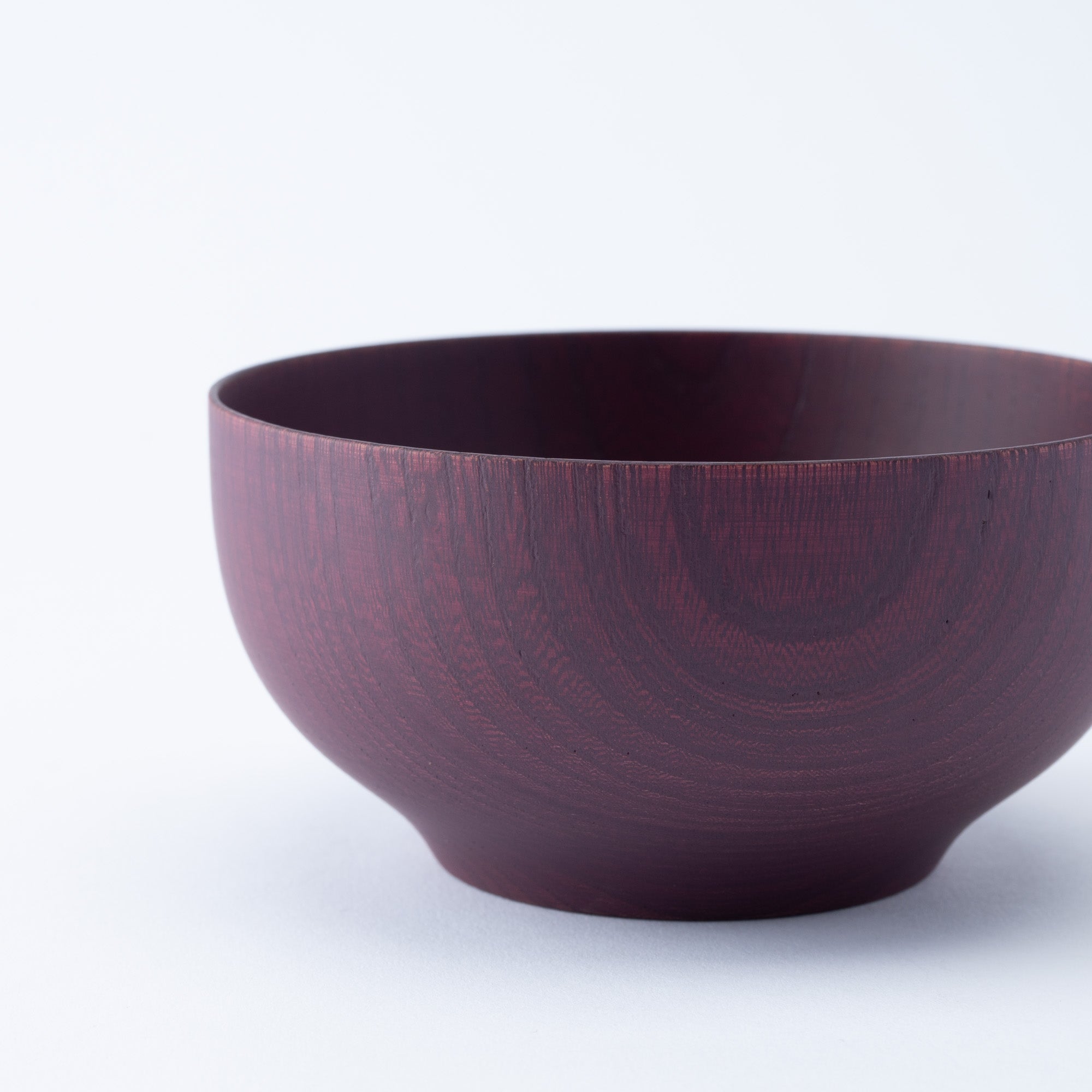 Purple Matte Wipe-lacquer Finish Oryoki Bowl Set