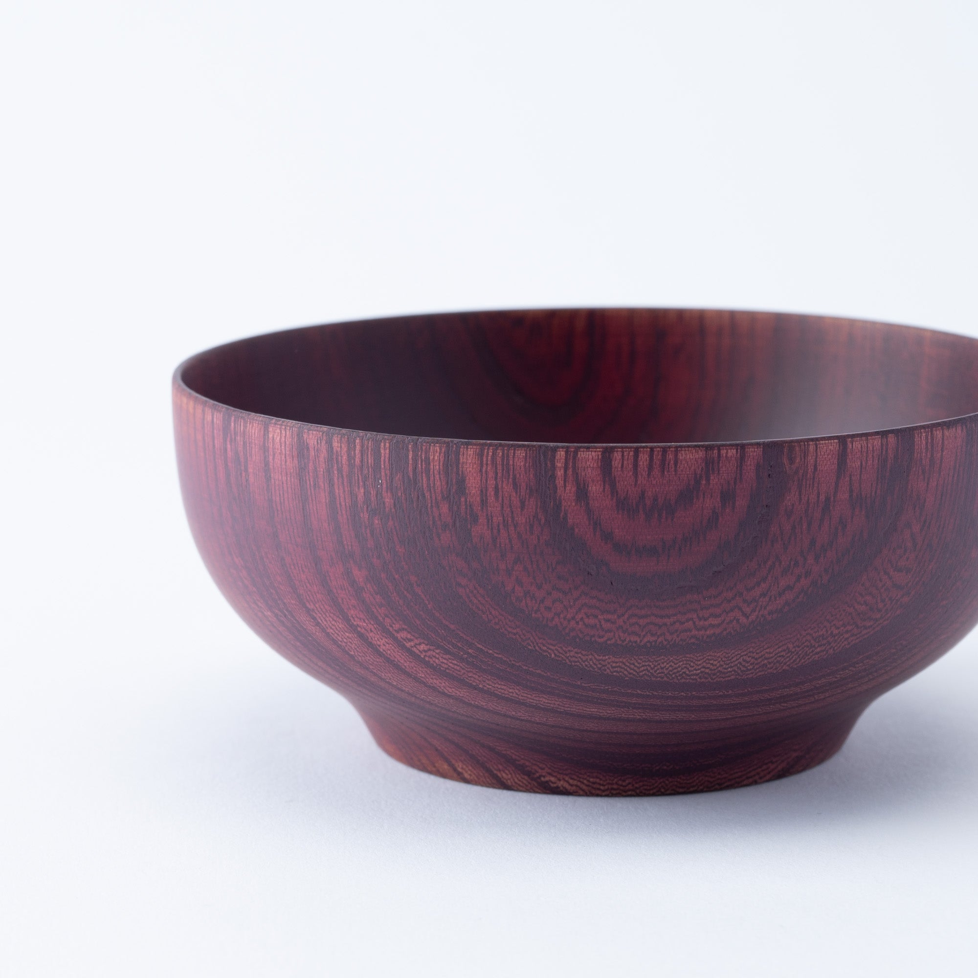 Purple Matte Wipe-lacquer Finish Oryoki Bowl Set