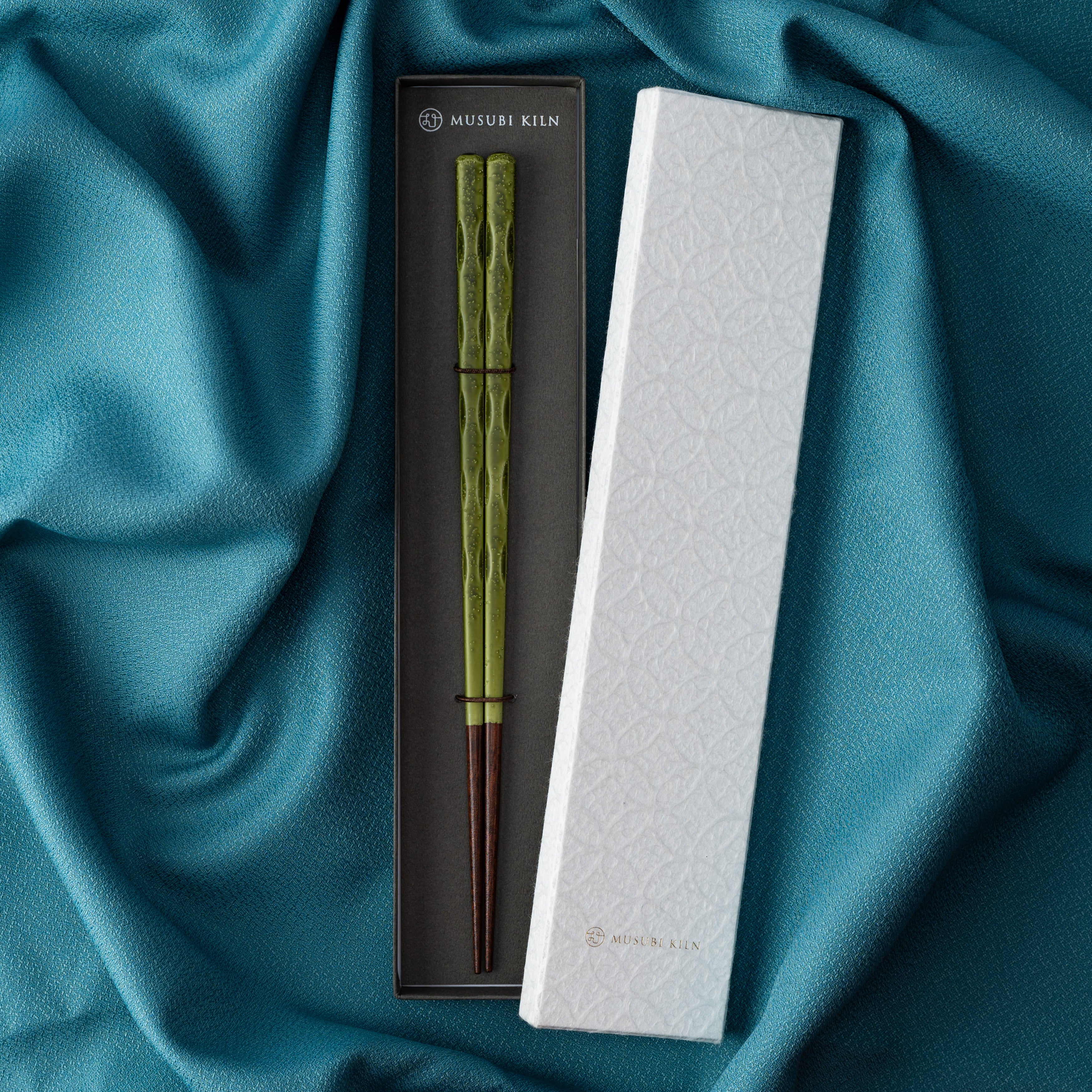 Glazed Finish Carved Chopsticks