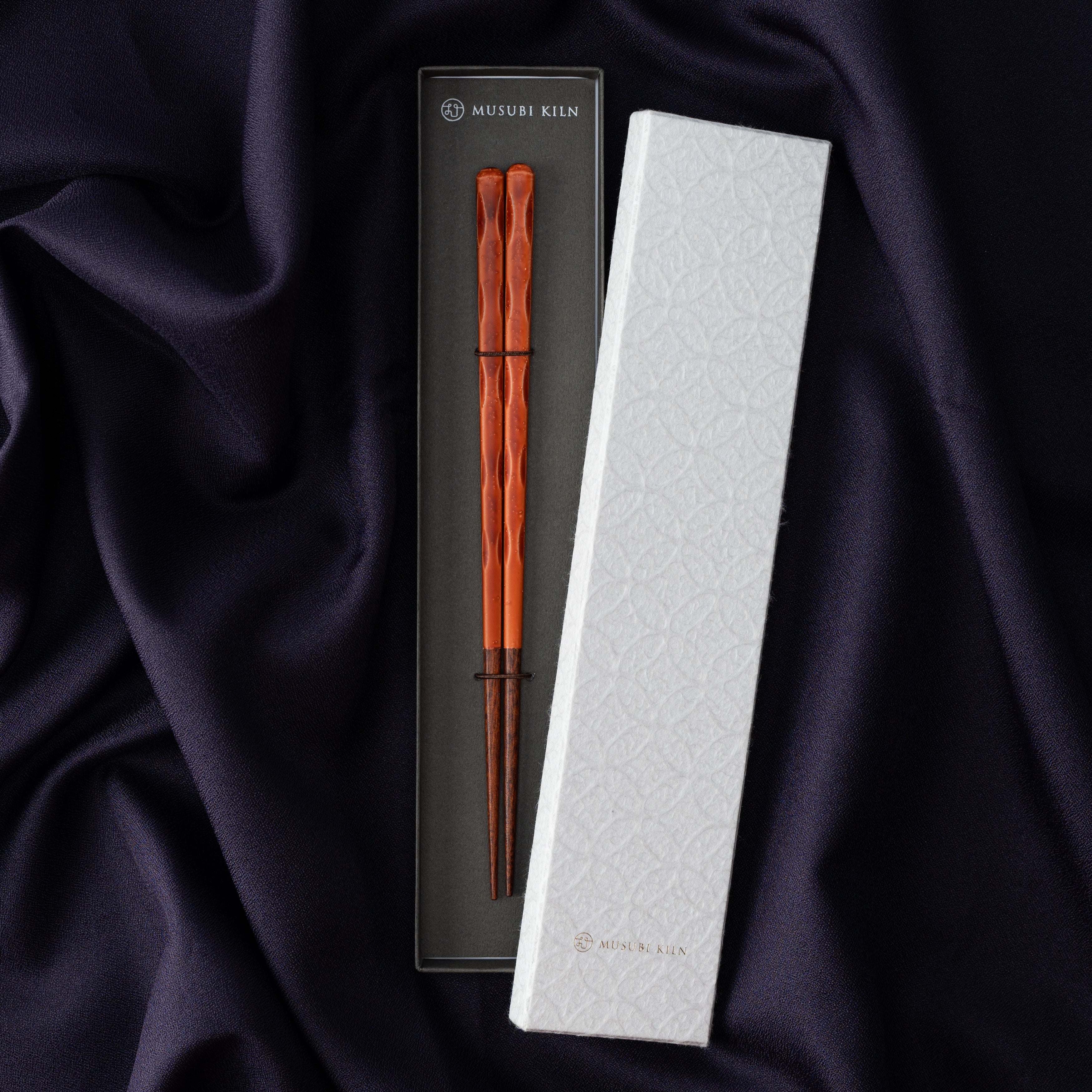 Glazed Finish Carved Chopsticks