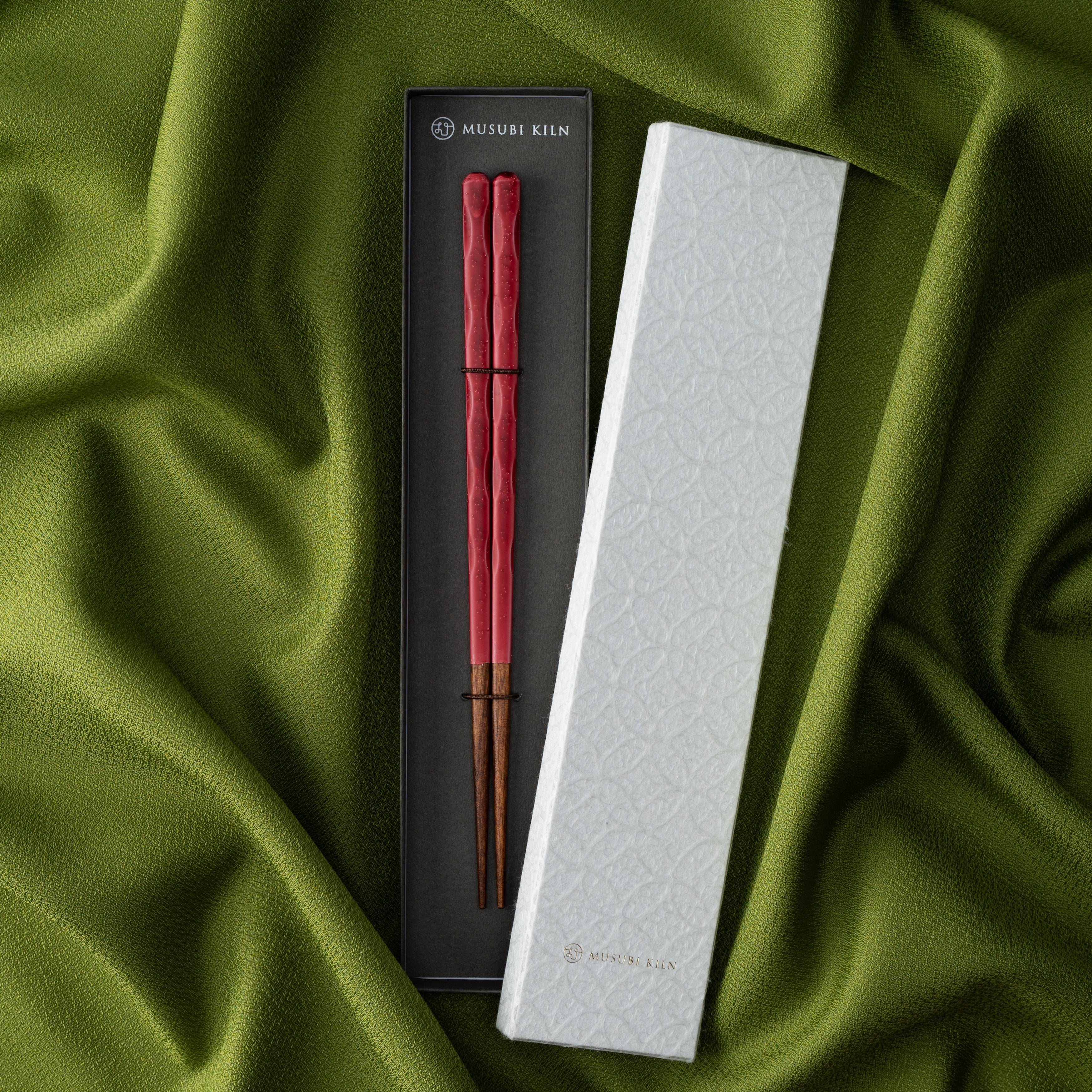 Glazed Finish Carved Chopsticks