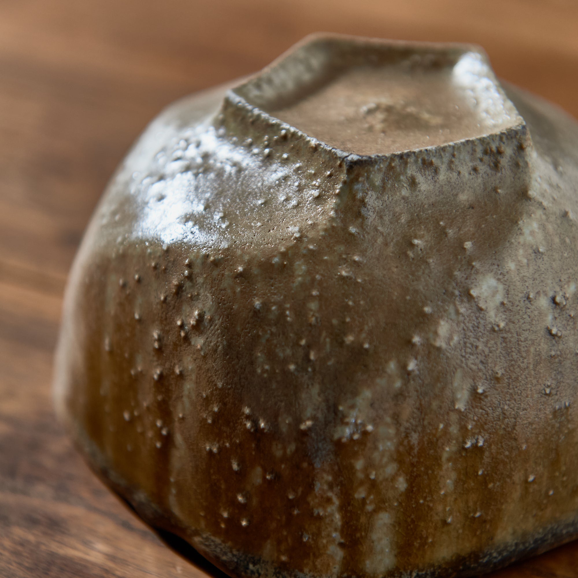 Goma Five-Sided Matcha Bowl