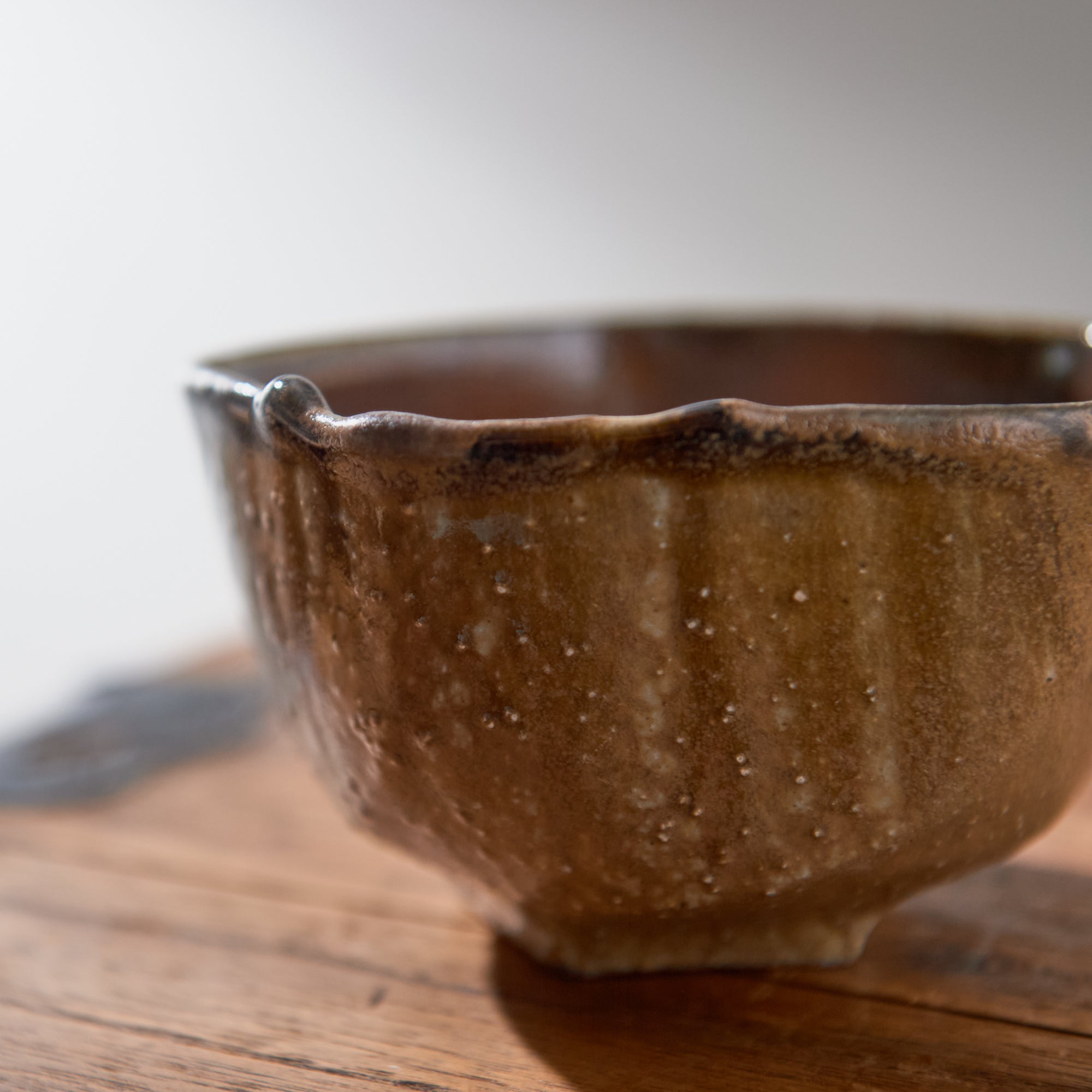 Goma Five-Sided Matcha Bowl