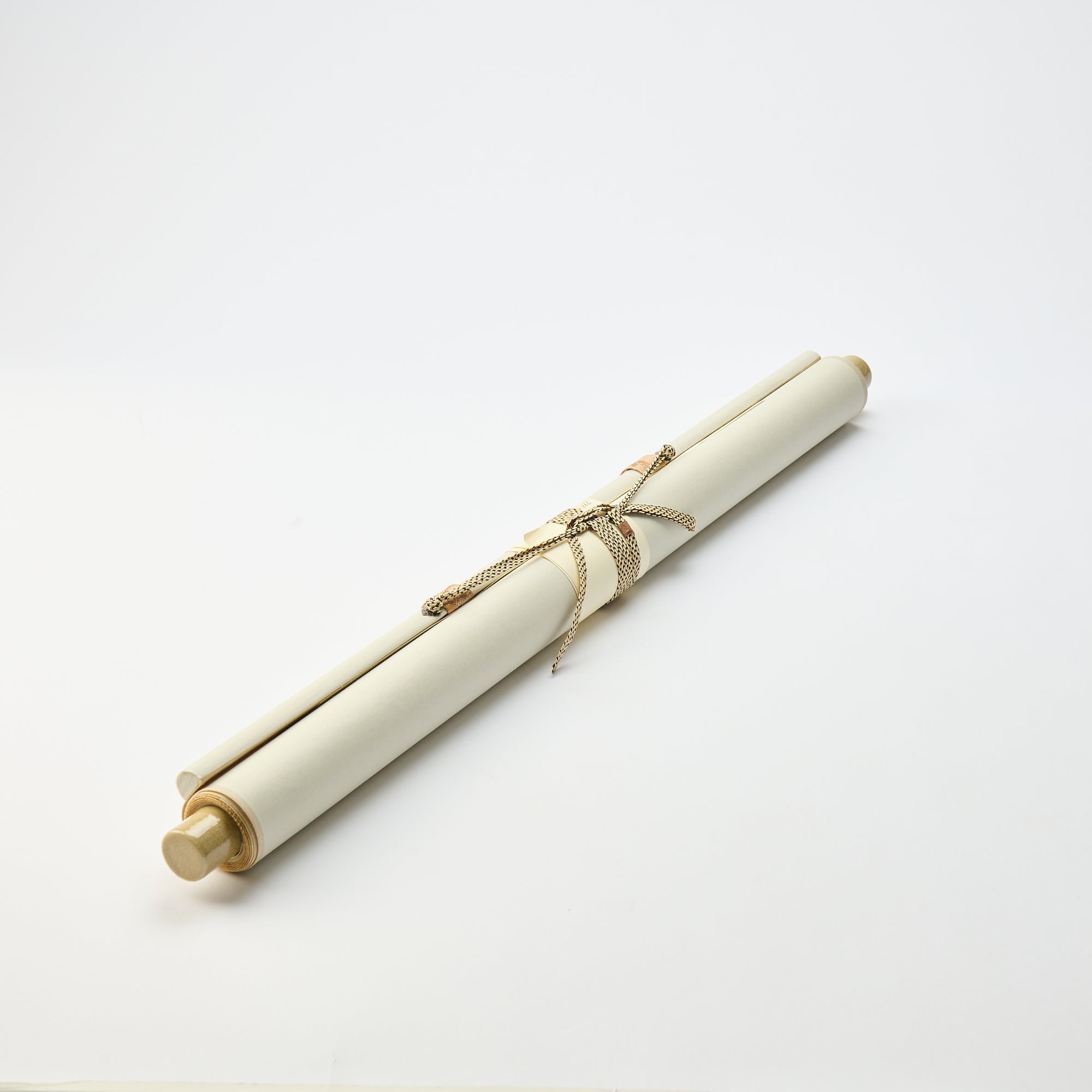 Red Mt. Fuji And Soaring Cranes Kakejiku Hanging Scroll