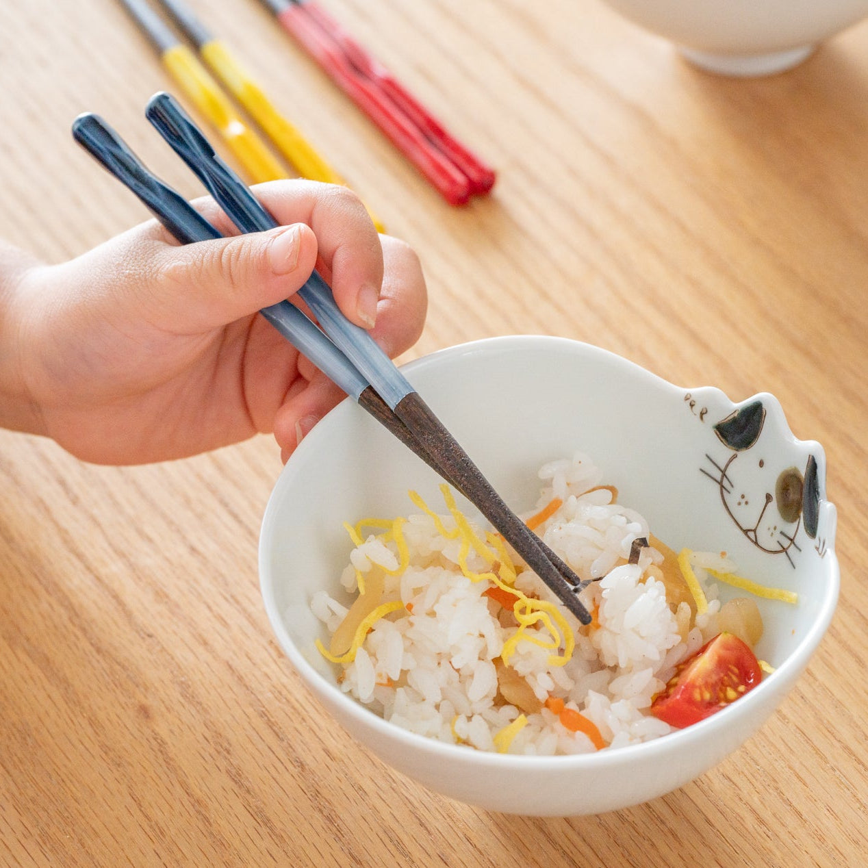 Blue Perfect Fit Dishwasher Safe Chopsticks