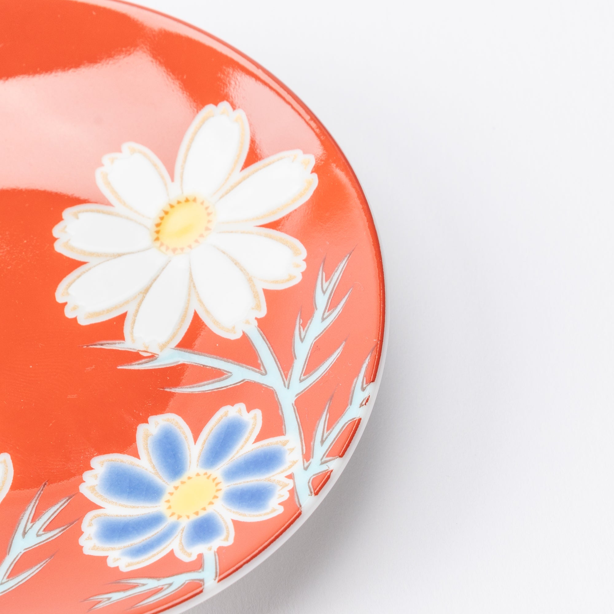 Seasonal Flowers Sauce Plate Set