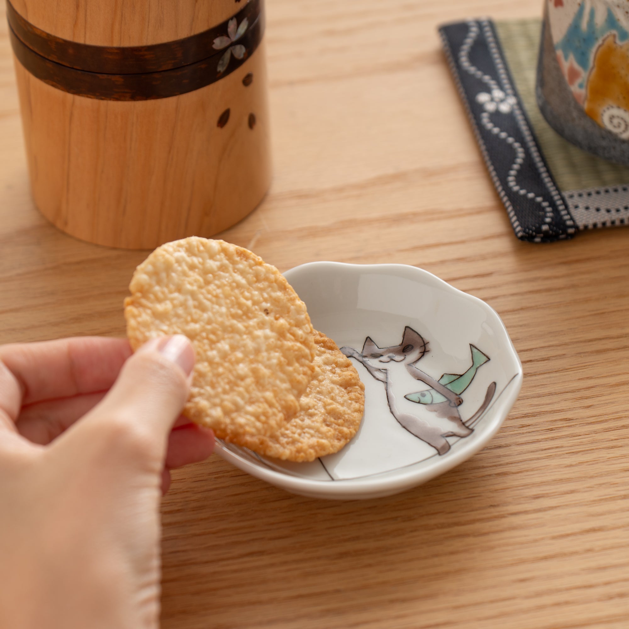 Full of Cats Sauce Plate Set