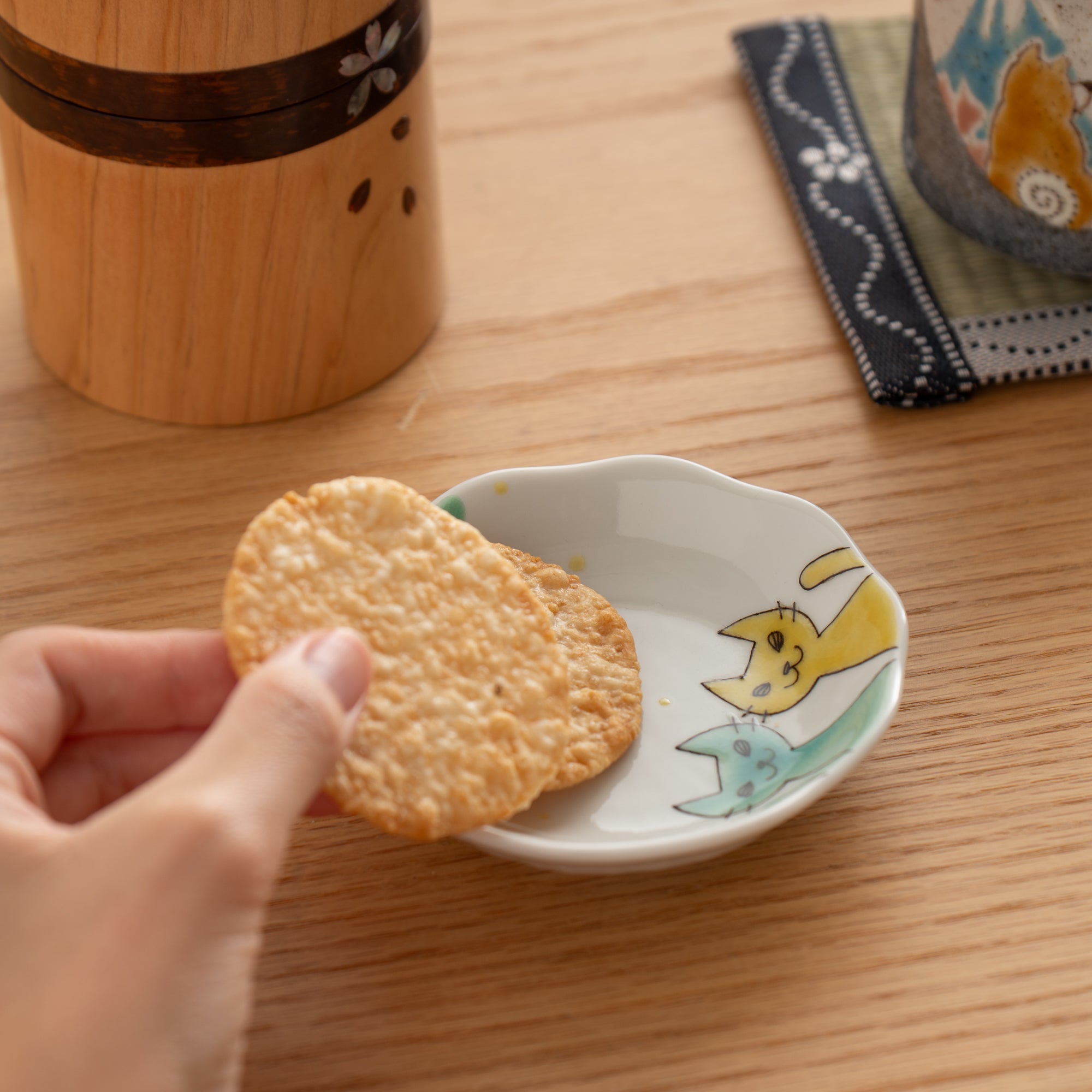 Full of Cats Sauce Plate Set