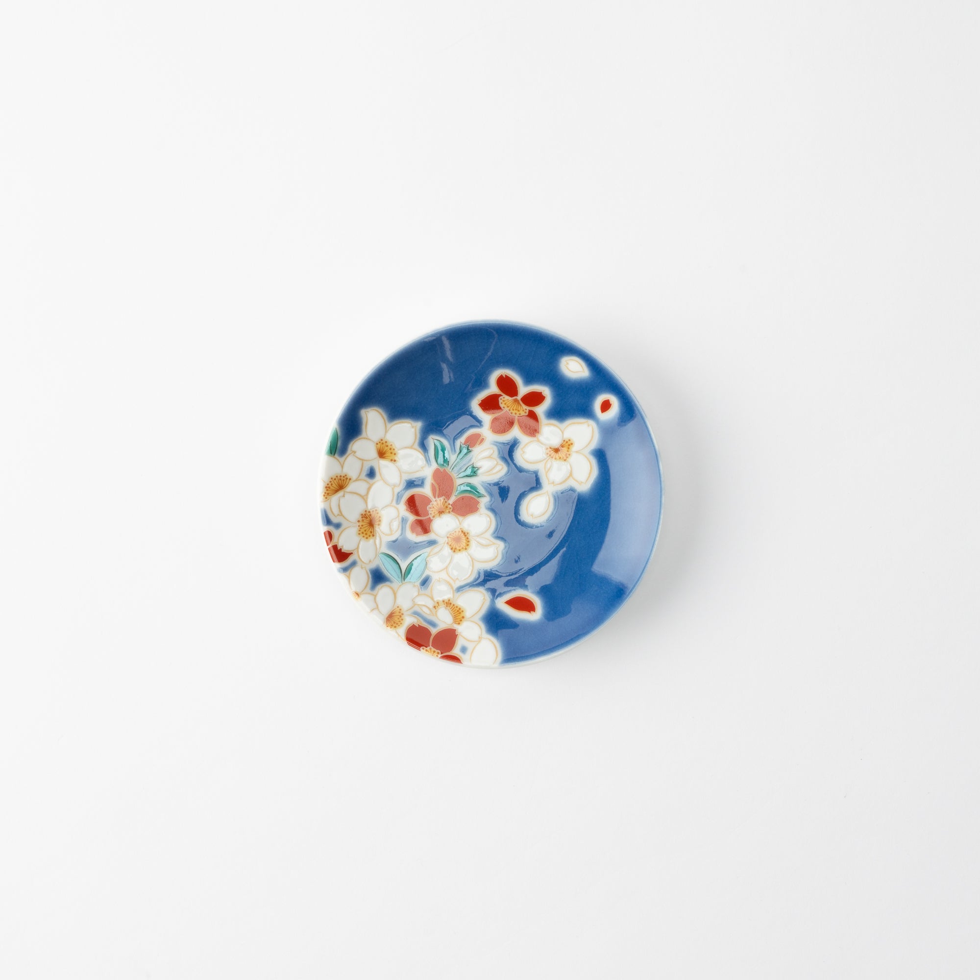 Seasonal Flowers Sauce Plate Set
