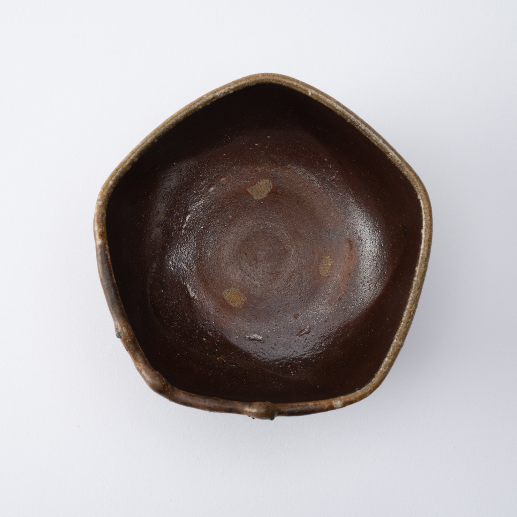 Shima Five-Sided Matcha Bowl